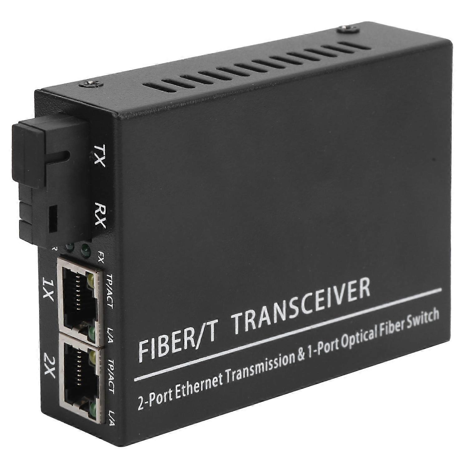 Xxs1f2g Poe-glasfasertransceiver Mit Sc/fc/st/sfp-schnittstelle, Dc 5 V/2 A