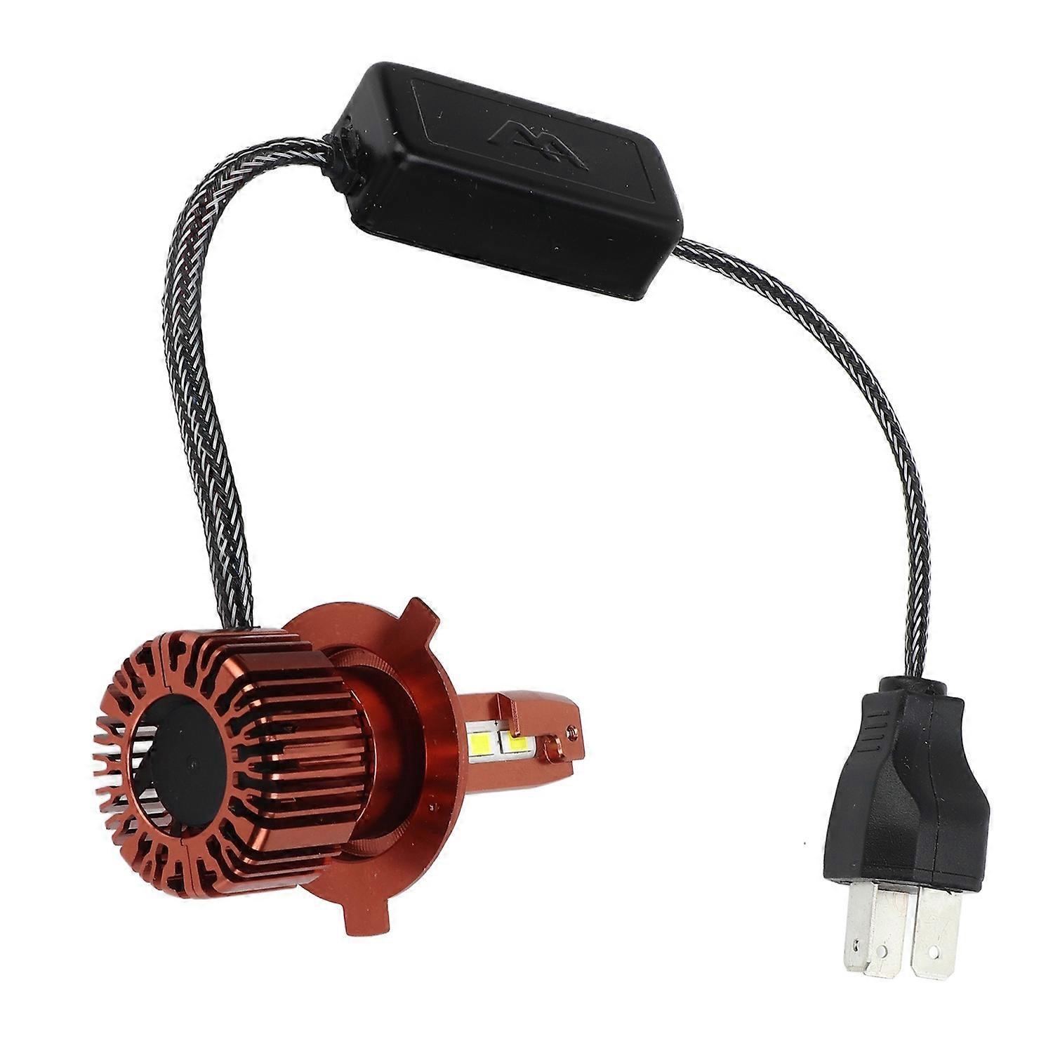 Motorrad-led-lampe, 4800 Lm, Hohe Helligkeit, 48 W, 12 V, Wasserdicht, Fern- Und Abblendlicht, H4-scheinwerferlampe