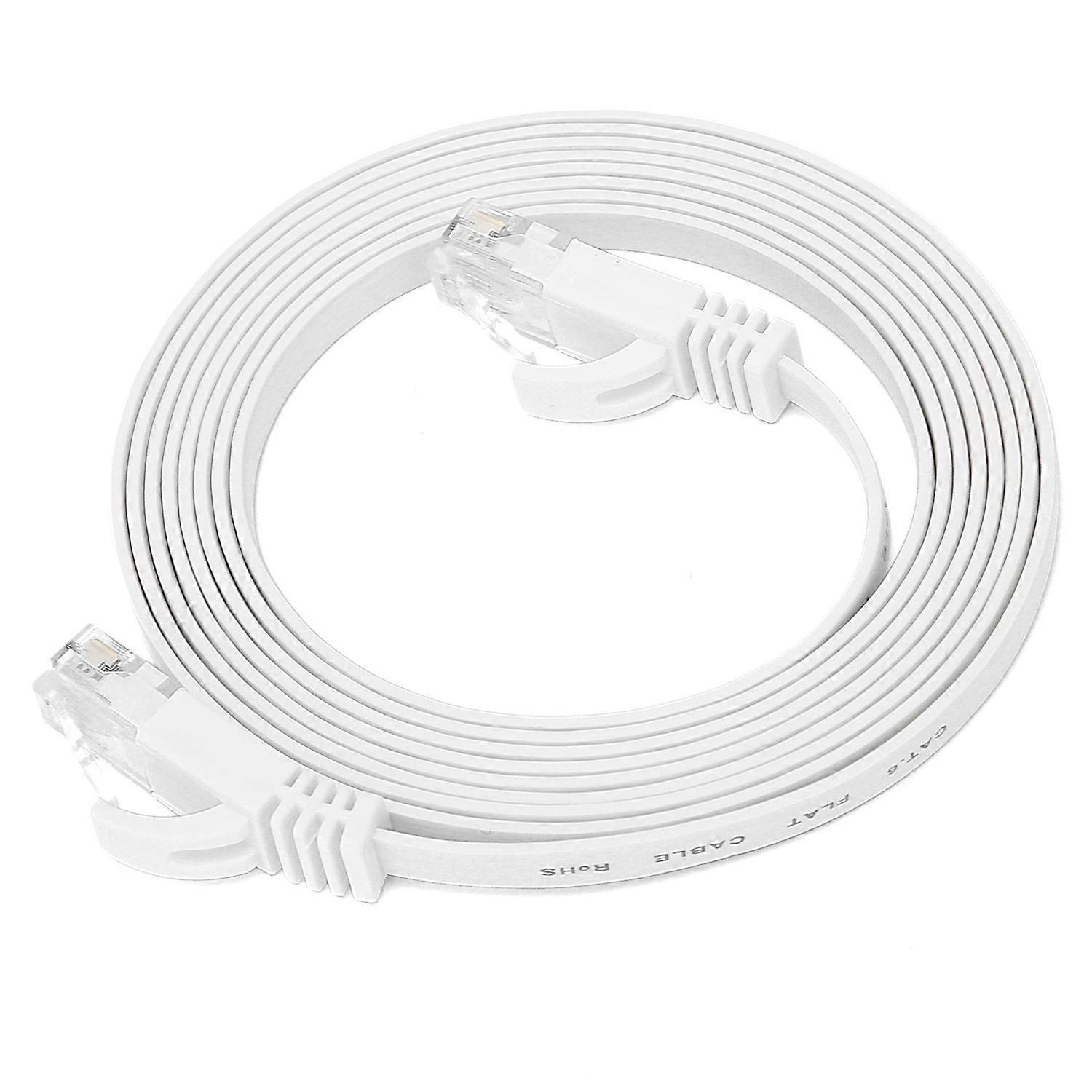 Ethernet-kabel Cat6 Gigabit 8-adrig, Verdrilltes Adernpaar, Netzwerk-jumper, Flachkabel Aus Kupfer, 2 Meter