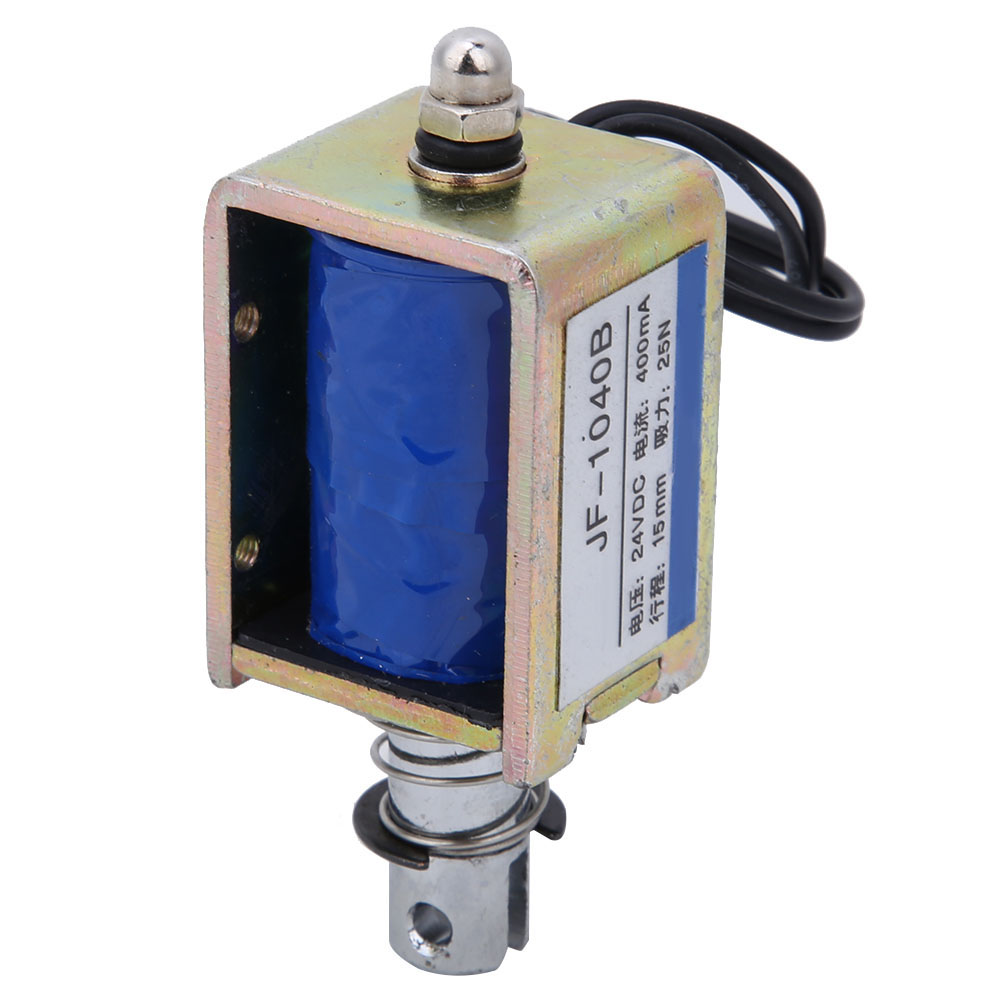 Jf-1040b 25n 24v Dc Elektromagnet, Zug-druck-solenoid, 15mm Hub