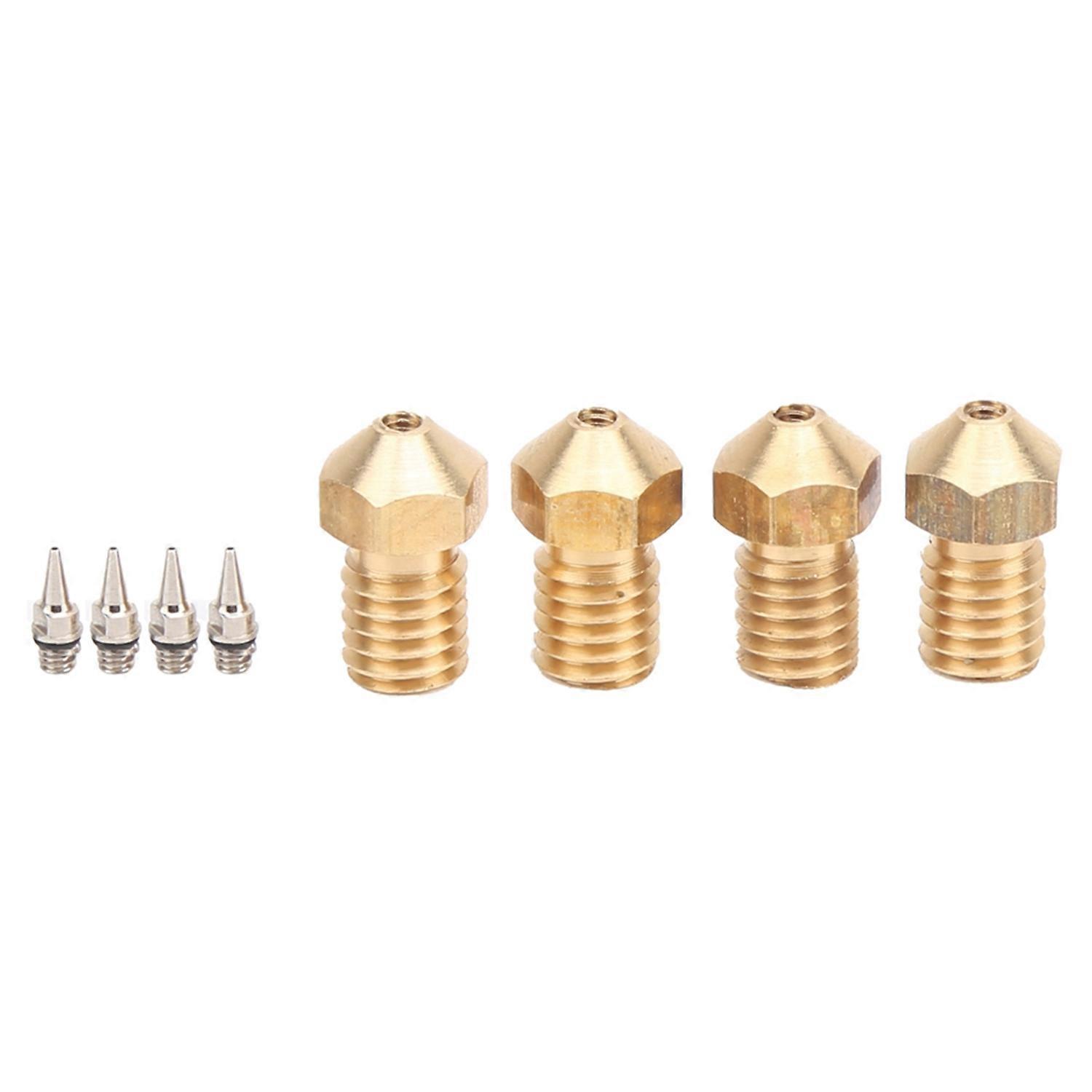 M6 V5 V6 Düsen-airbrush-adapterset Mit Abnehmbaren Düsen (0,2/0,3/0,4/0,5 Mm) Passend Für Mk8
