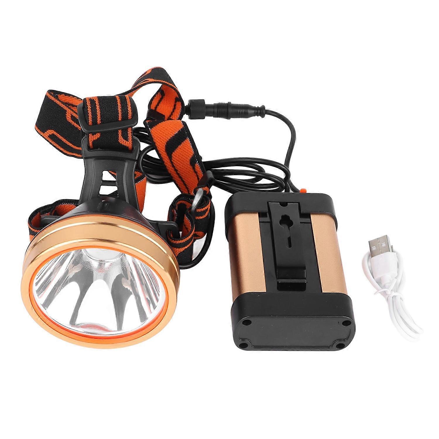 Superhelle Stirnlampe Mit 1800-mah-lithium-akku, Multifunktionale, Wiederaufladbare Stirnlampe Für Den Außenbereich
