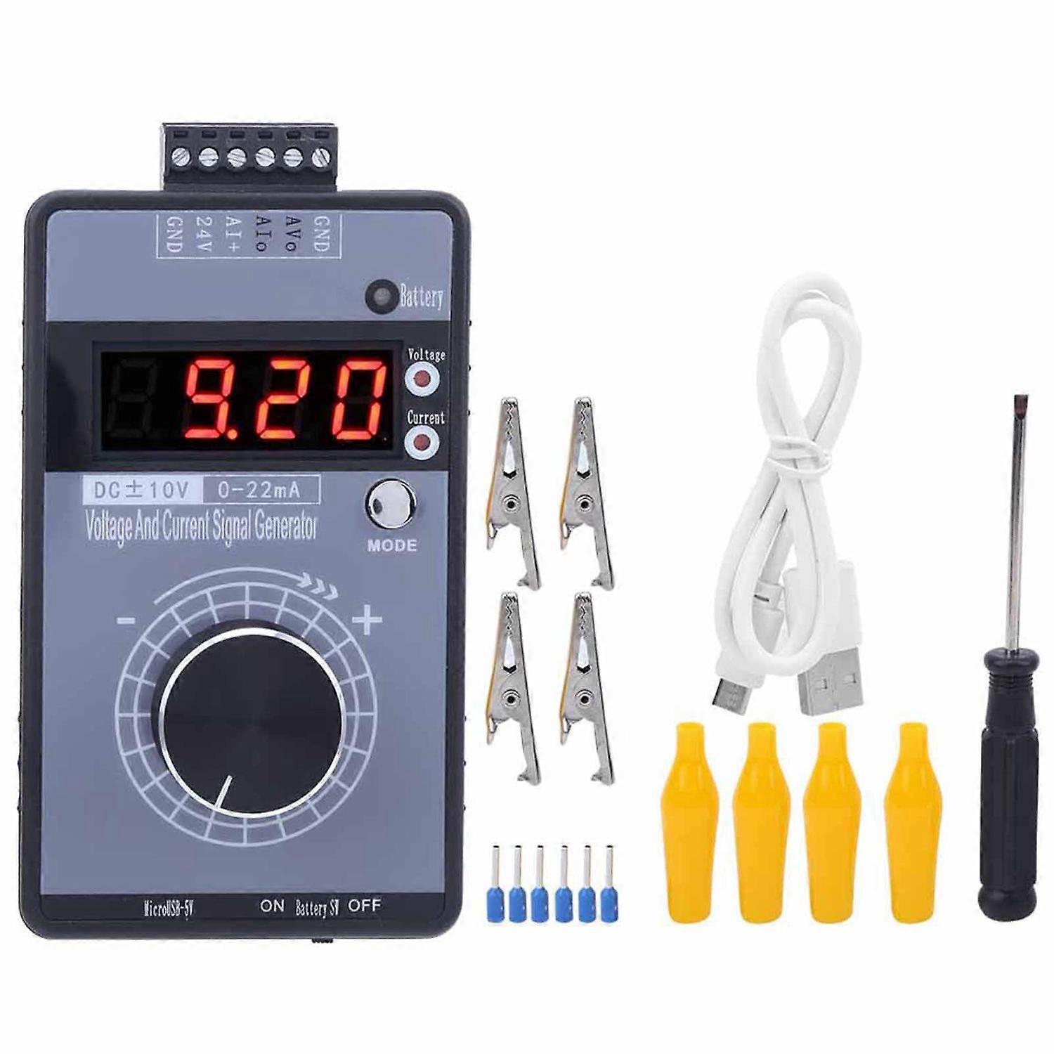 Handgeführter Digitaler Spannungs- Und Stromsignalgenerator (0–10 V, 0–22 Ma), Sender Und Analogsimulator
