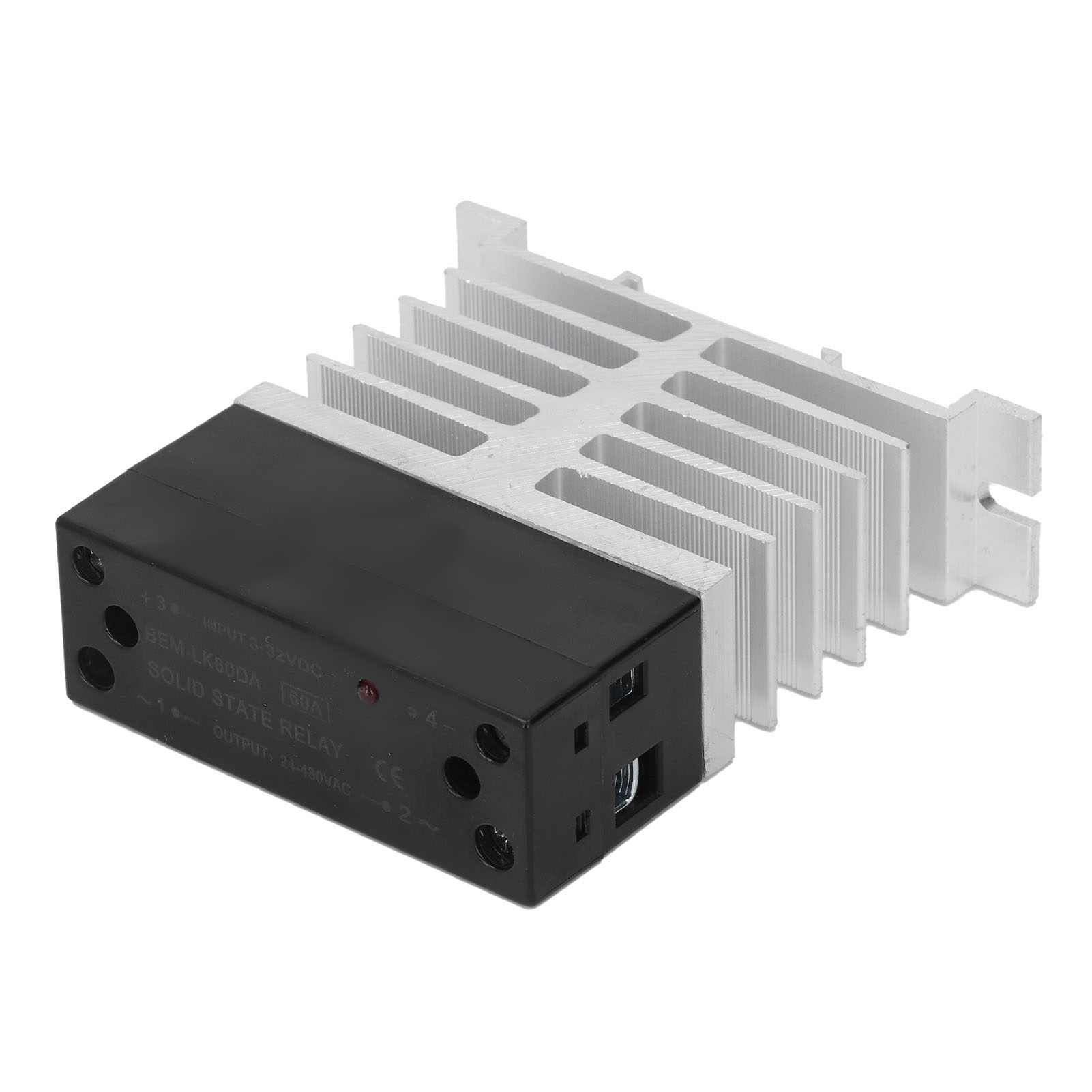 Halbleiterrelais, Abs-gehäuse, 3–32 V Dc Bis 24–480 V Ac, Flammhemmend Isoliert, Ssr-replay