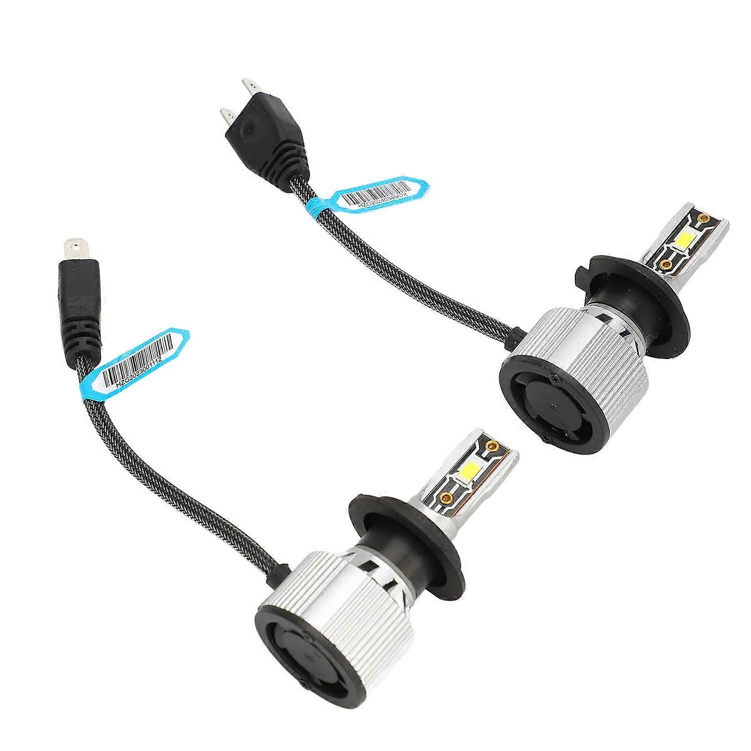 H7 Fern- Und Abblendlichtlampe 12000lm 60w Scheinwerfer-ersatzlampe Hohe Helligkeit Plug & Play Csp