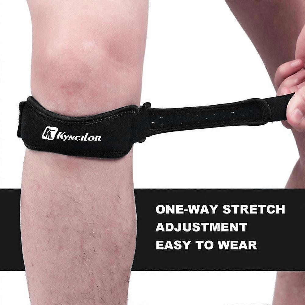Verstellbarer Knie-patellasehnen-stützgurt, Kniebandage Für Outdoor-sportarten