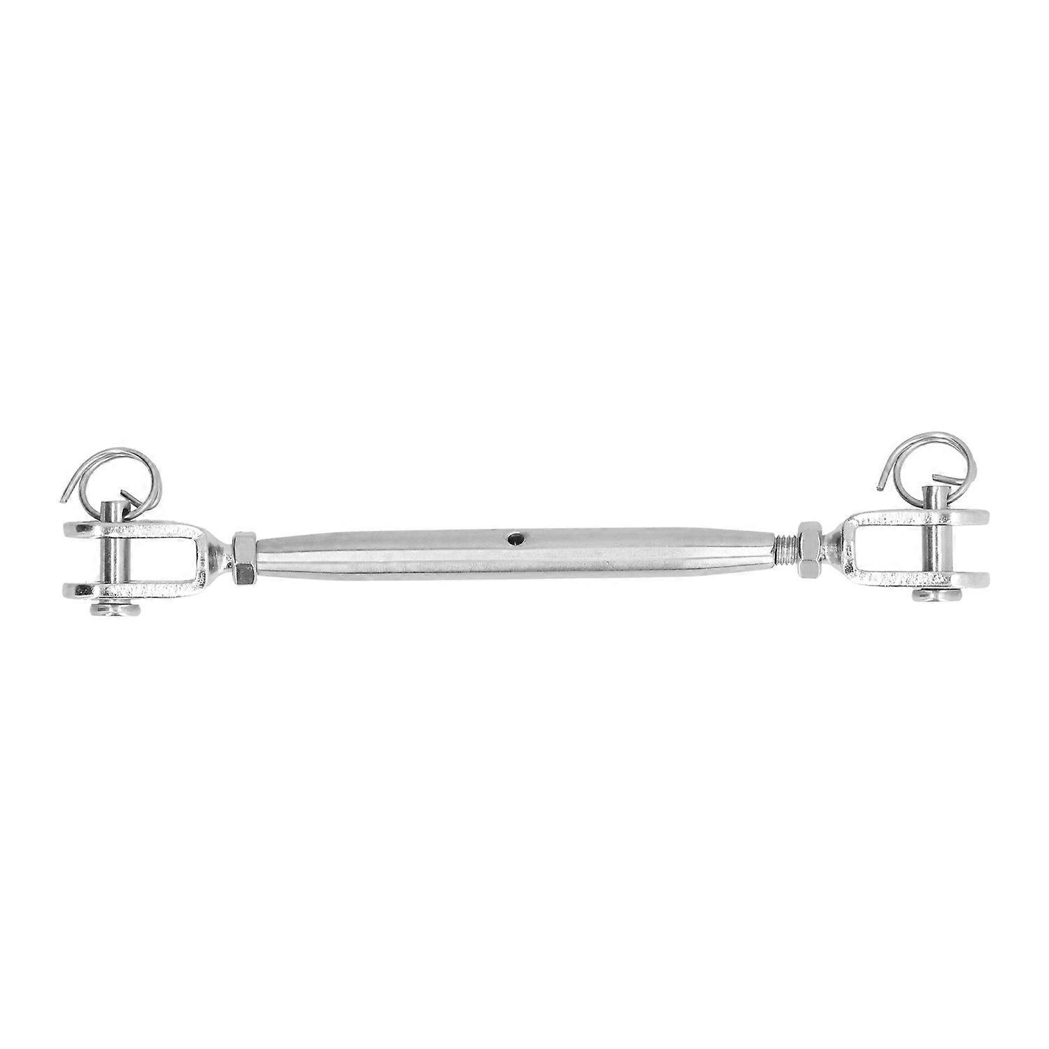 Edelstahl-kabelgeländer-set Mit Spannschloss, Haken Und Öse, Kabel-drahtseilspannung M12