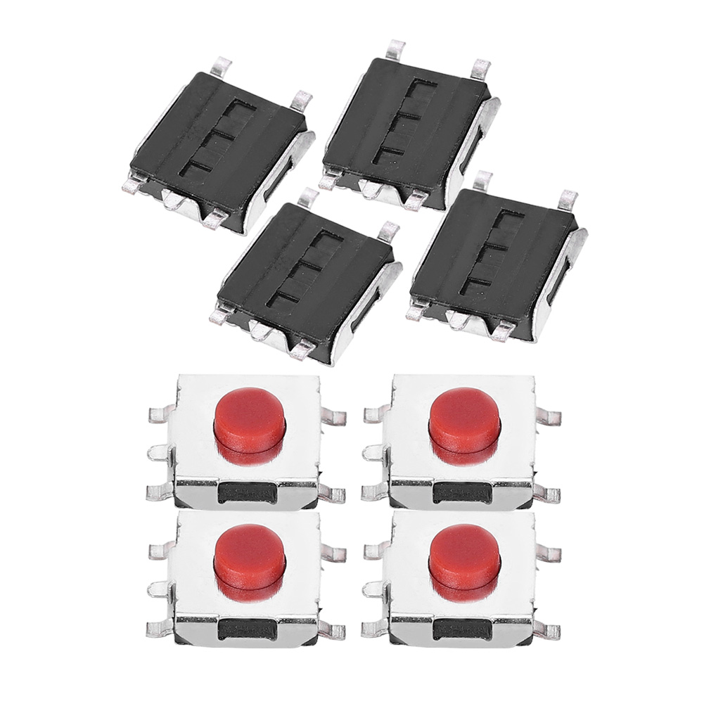 200 Stück Taktile Drucktaster Für Elektronische Produkte, Berührungsempfindliche Patches, 6 X 6 X 3,1 Mm