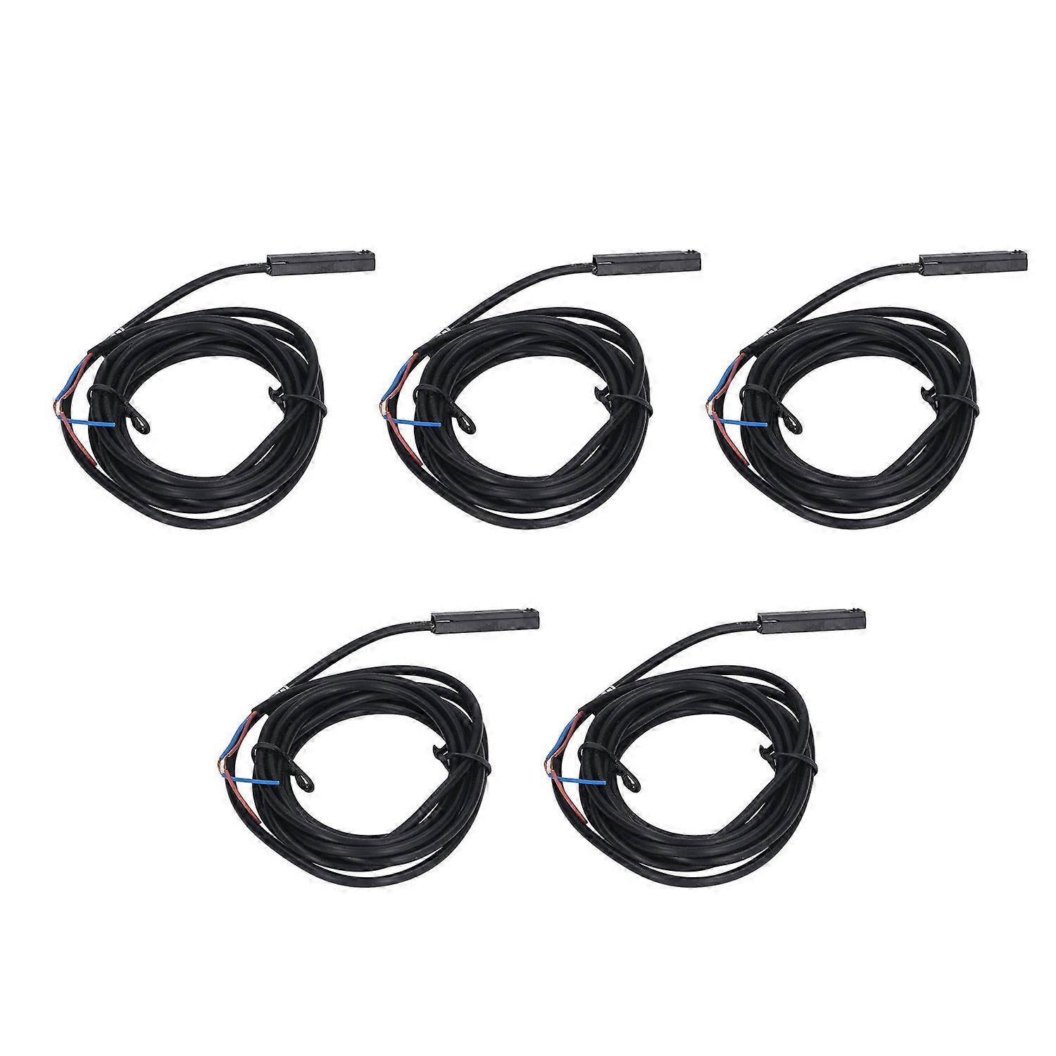 5 Stück Magnetische Näherungssensoren, Hochfrequenz-annäherungssensor, 2-adrig, Normalerweise Offen, Ac/dc 5–240 V, 100 M