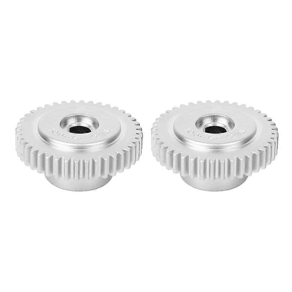 Stück D-loch-zahnräder Aus Hochfestem Metall, 40 Zähne, Industrieroboterteile, 6 Mm Mittelbohrung