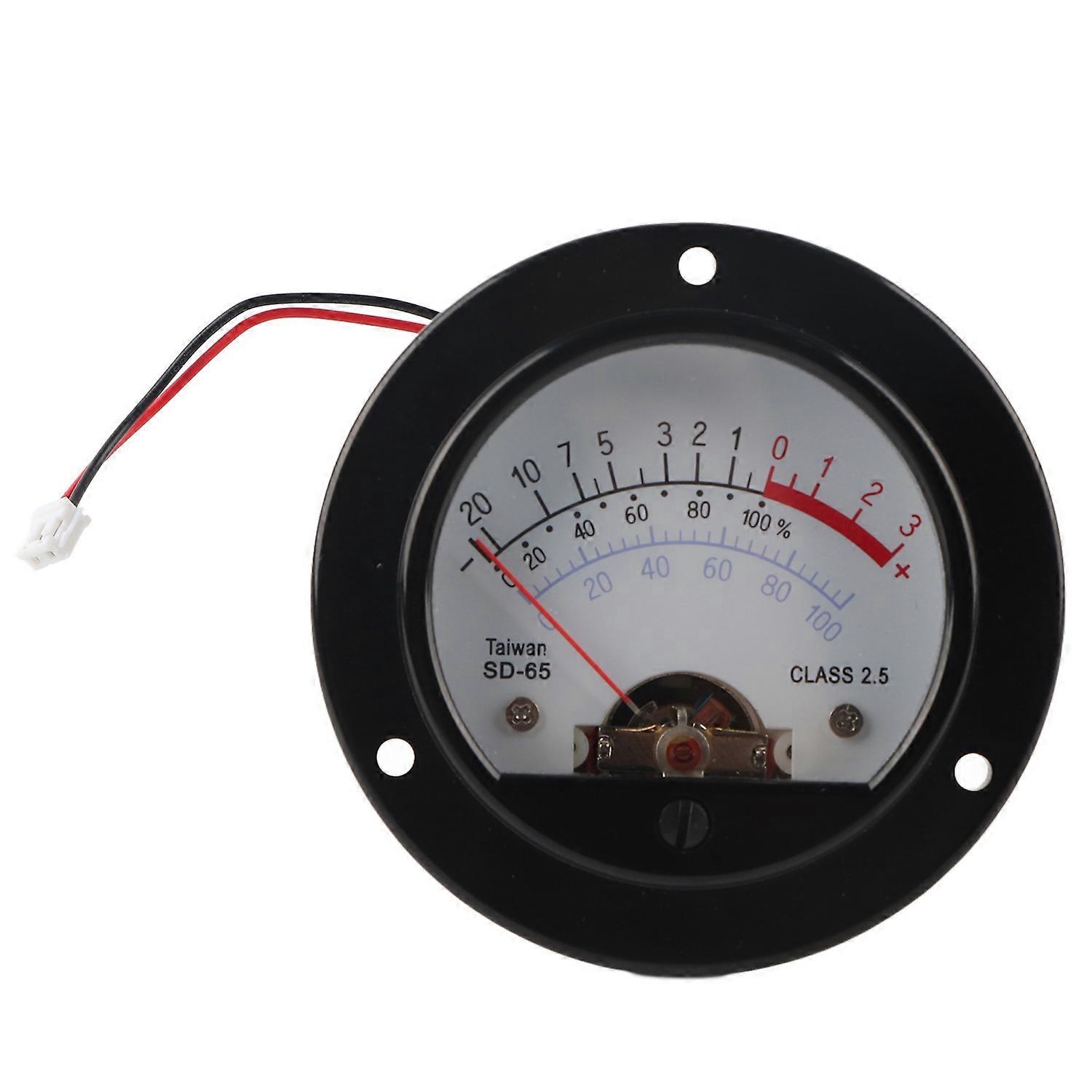 Sd-65 Zeiger-vu-meter, Vintage-voltmeter Mit Gelber Hintergrundbeleuchtung
