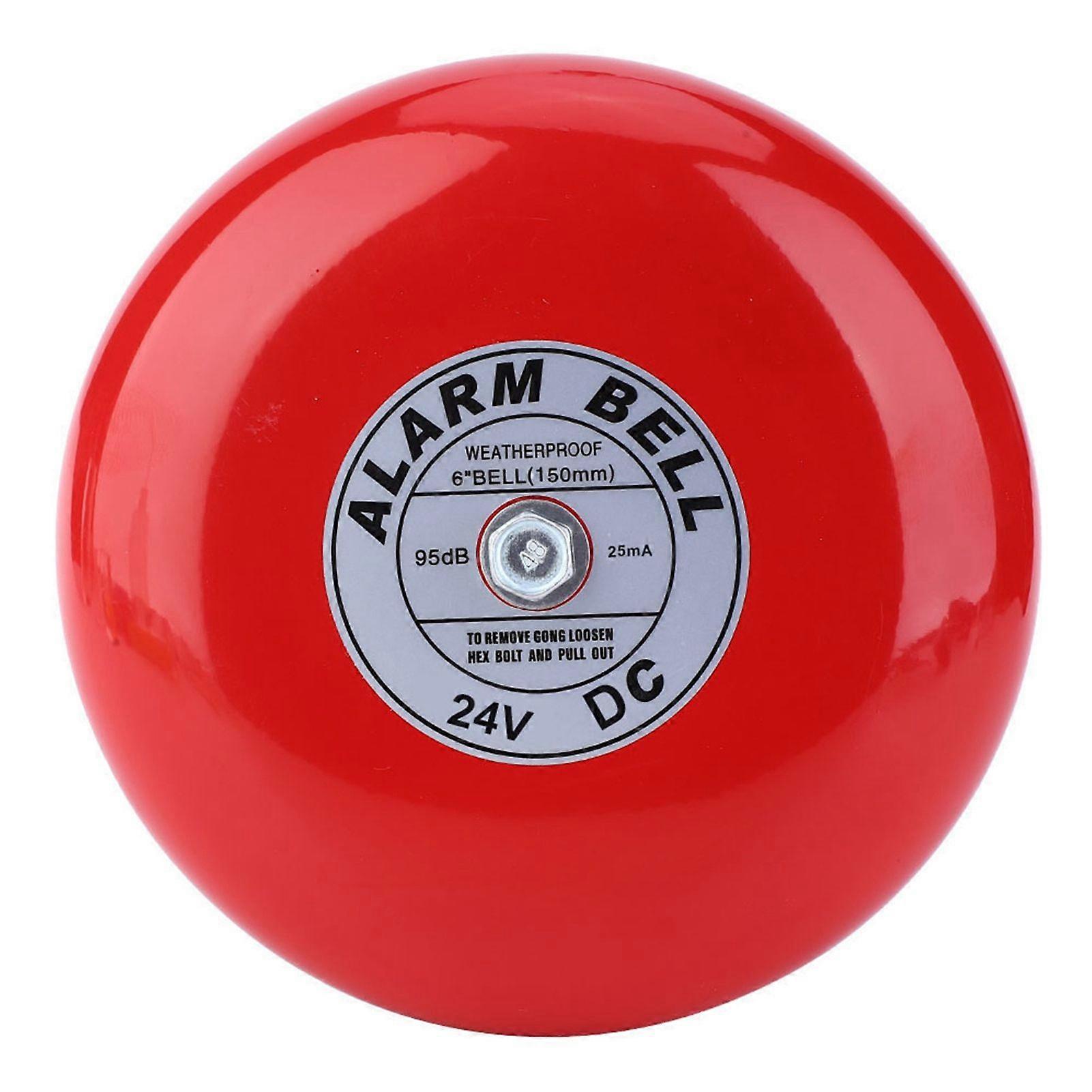 Cb-6b 95dh Metall-elektro-rundalarmglocke Für Schule, Haus, Fabrik, Sicherheitsalarmglocke, 24 V Dc