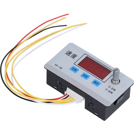 Schrittmotor-controller Cw/ccw Impulsmotortreiberplatine Mit Digitalanzeige Dc 8–24 V