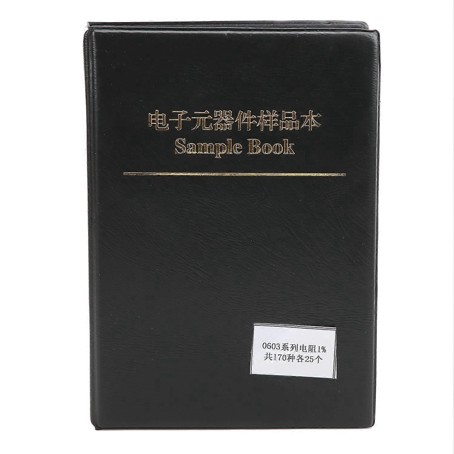 Smd-widerstandsmusterbuch, 4250 Stück, 170 Werte, Serie 0603, Elektronikbauteil-set