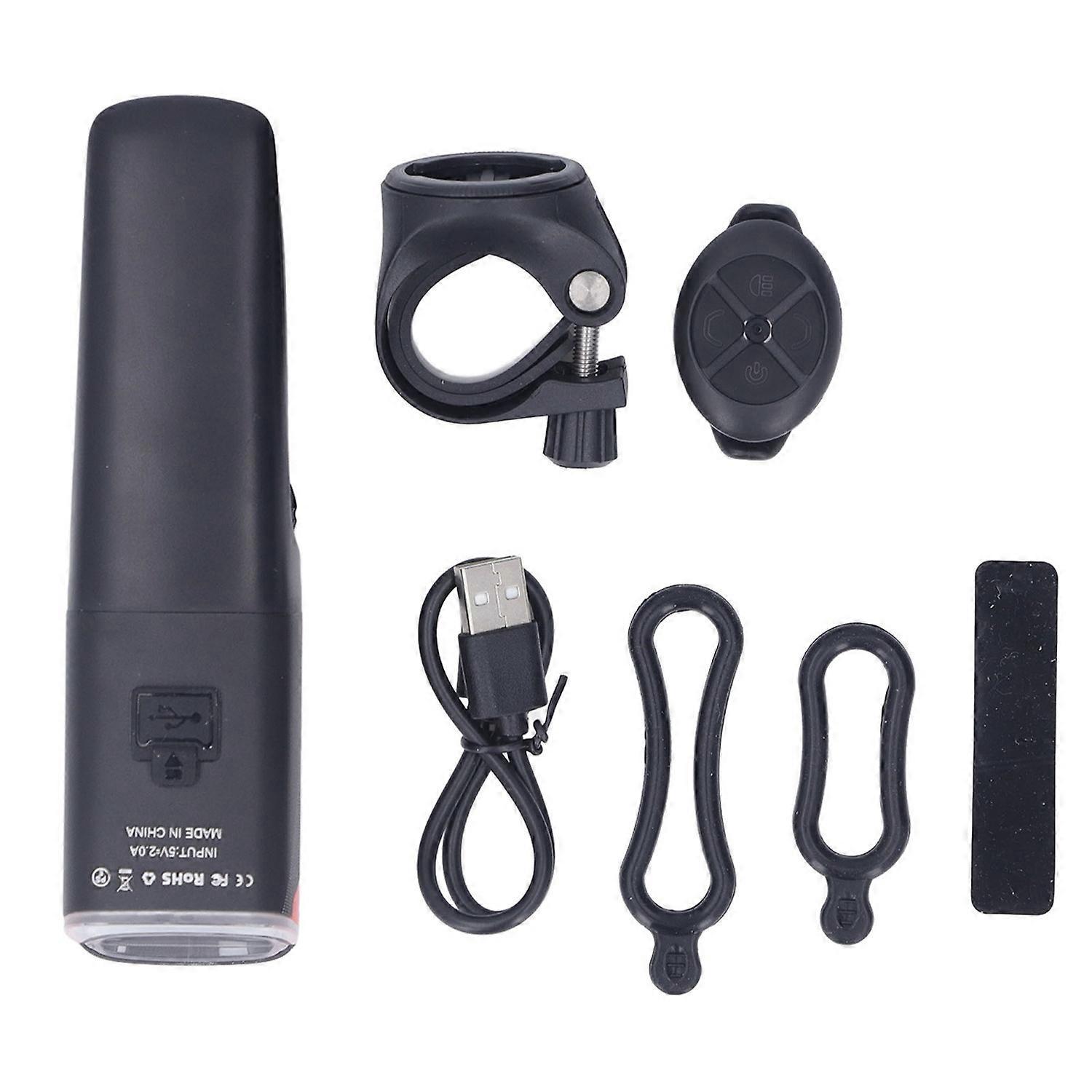 Fahrrad-frontscheinwerfer 1000lm Fernbedienung Usb Led-sicherheits-frontlicht Für Rennrad, Mountainbike Und Nacht
