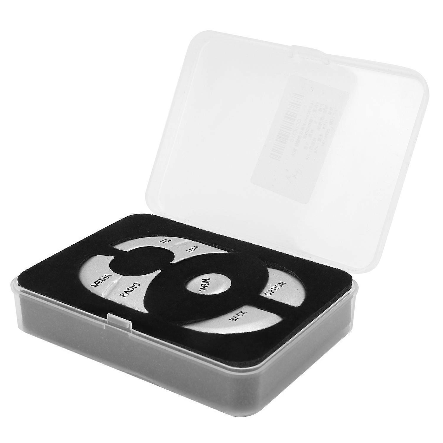 5 Stück Multimedia-tastenabdeckungen Aus Aluminiumlegierung, Passend Für Cooper F55 F56 F57