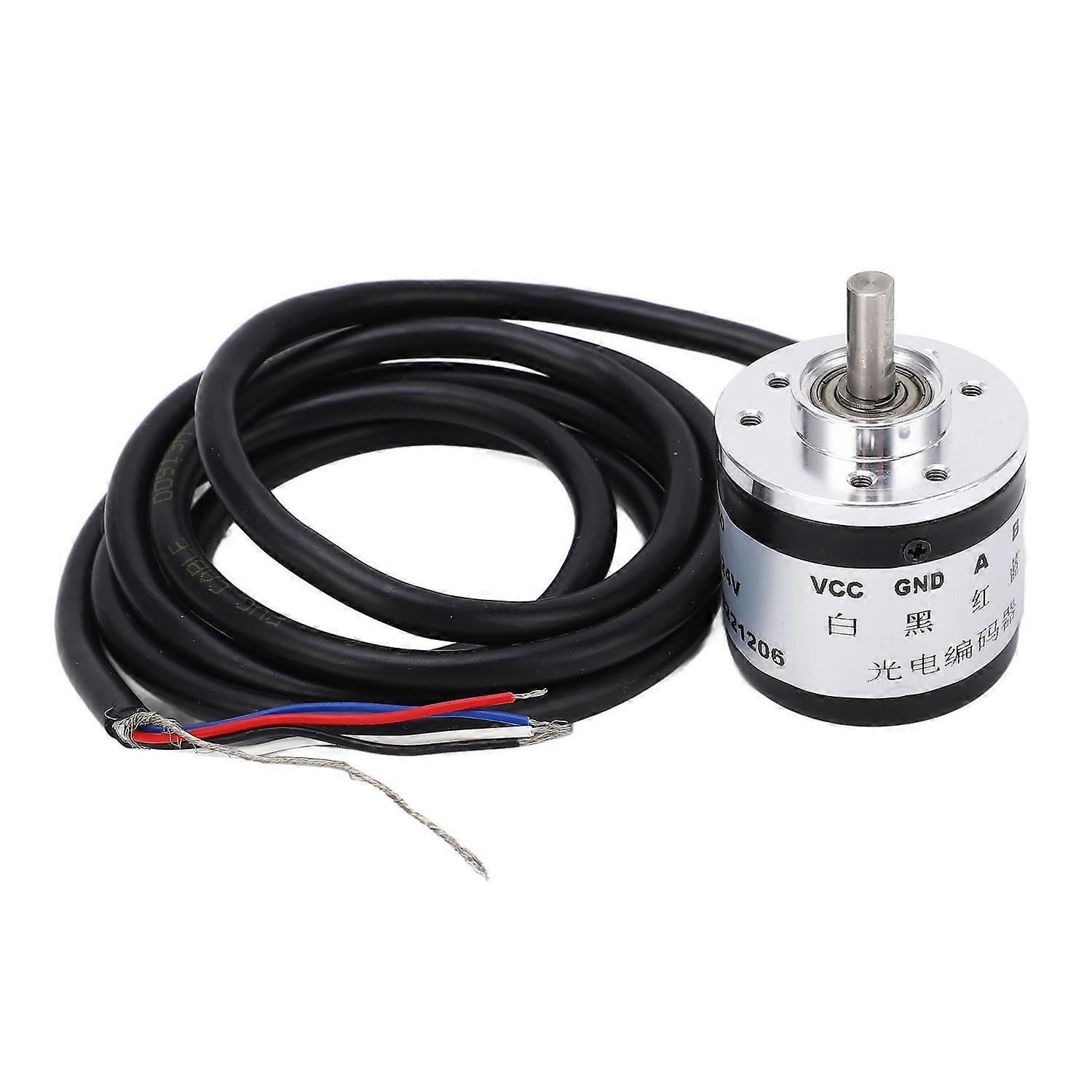 Fotoelektrischer Drehgeber Mit Getriebemotor, Inkrementalgeber, 6 Mm D-typ-abtriebswelle, 5–24 V, Haj500