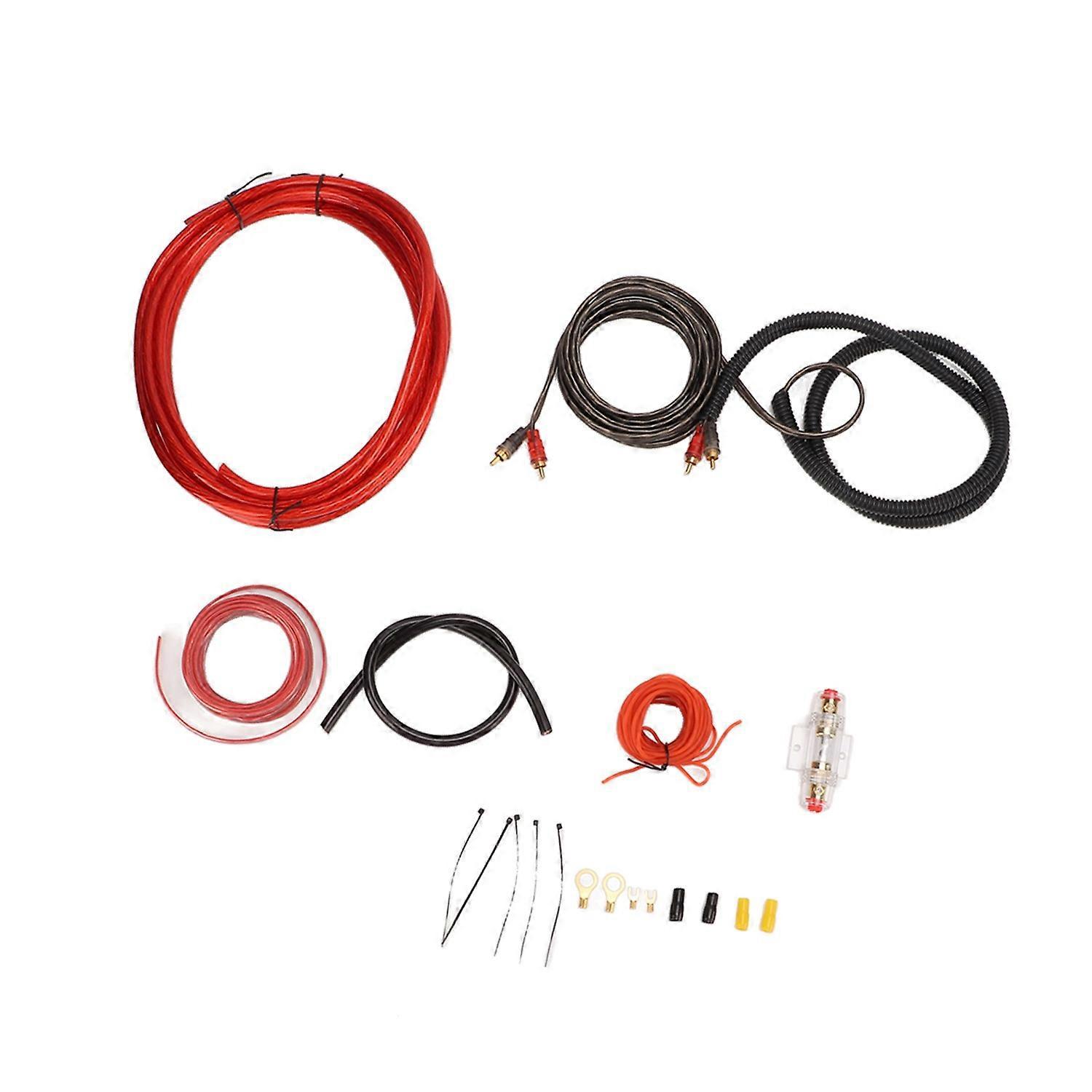 4-gauge-auto-audiokabel-verstärker-verkabelungsset, Verstärker-installationsverkabelungsset Für Subwoofer-lautsprecher