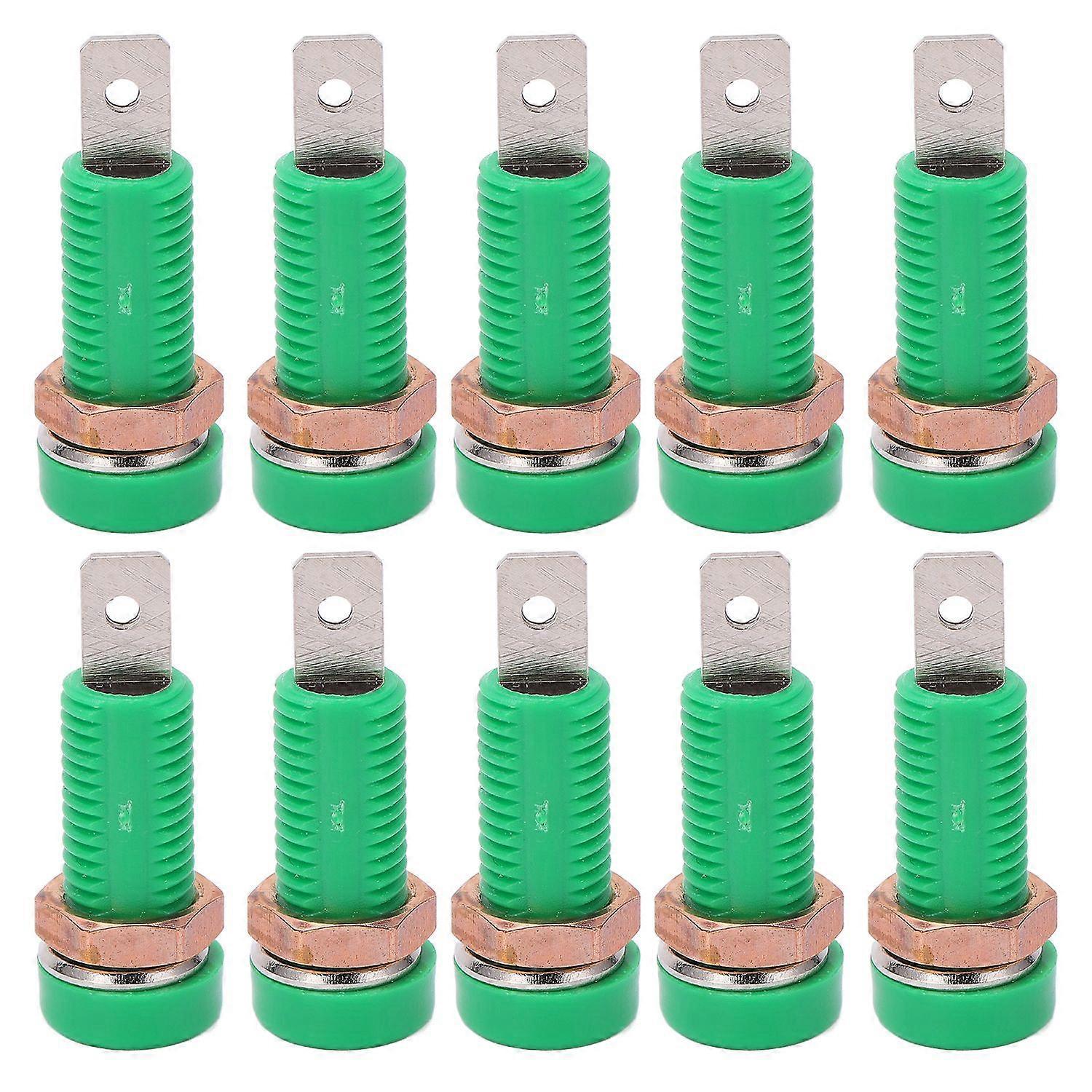 10 Stück 4-mm-bananenbuchsen-anschlussadapter Für Elektronische Instrumente