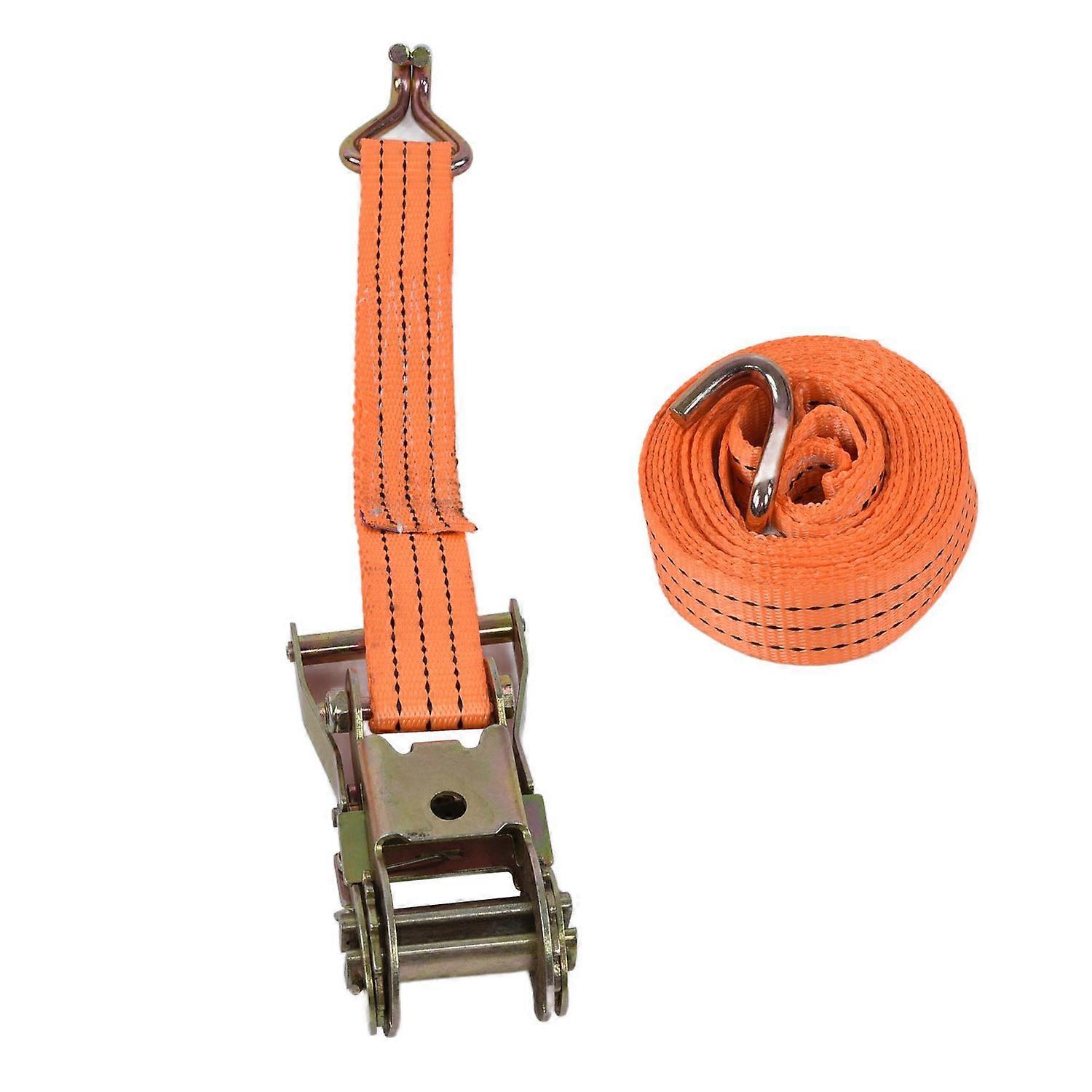 Ratschen-spanngurt Mit 2 Haken Zum Bewegen Von Haushaltsgeräten, Gartengeräten Und Motorrädern, 35 Mm Breite (3 Meter (9.