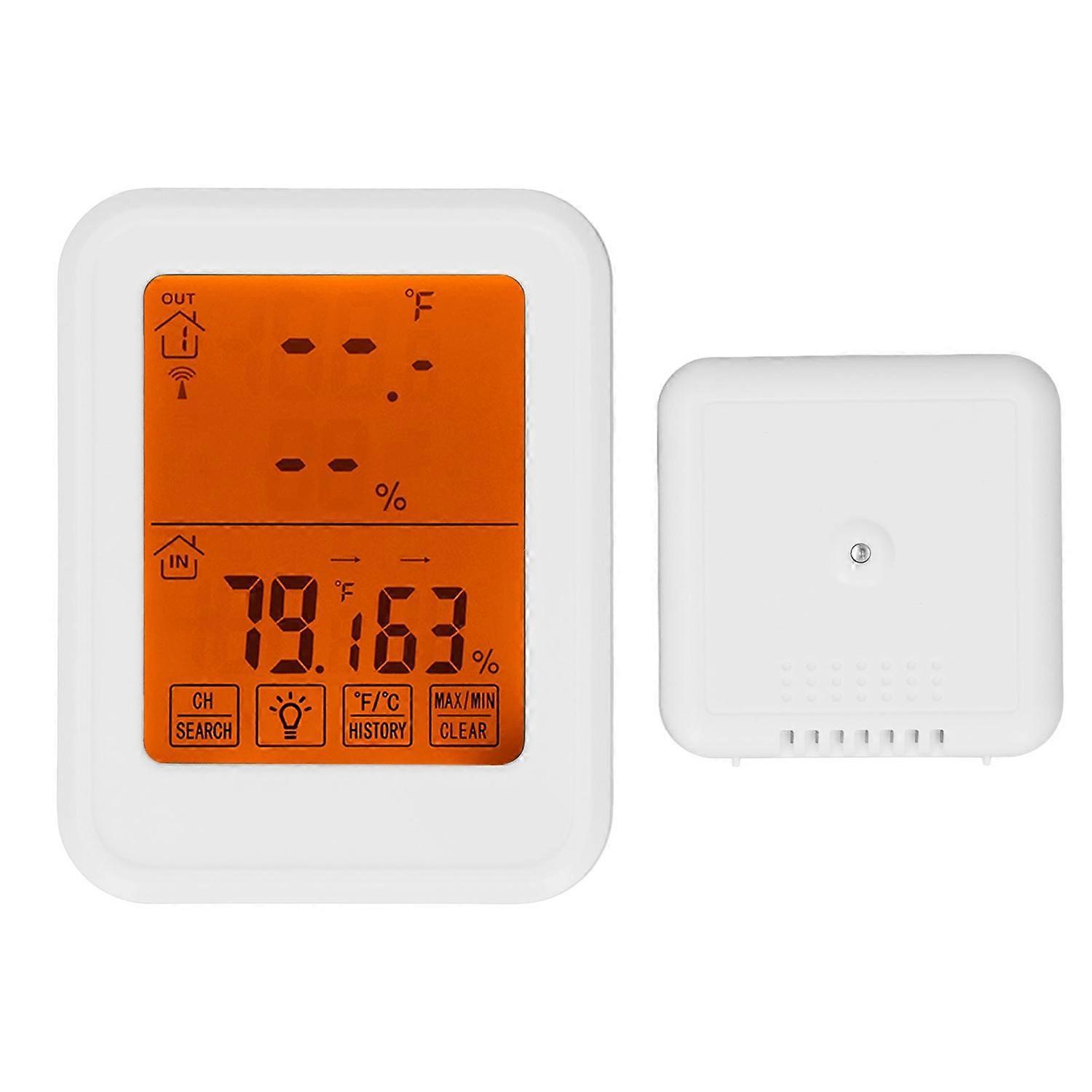 Temperatur- Und Feuchtigkeitsmonitor, Wettervorhersage, Alarm, Thermometer Und Hygrometer Für Zuhause
