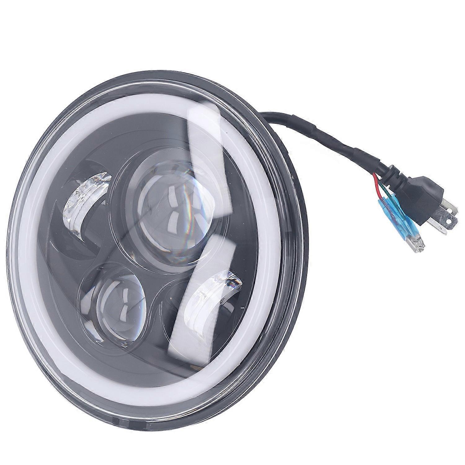 7-zoll-motorrad-led-scheinwerfer, Wasserdicht, Helle Beleuchtung, 150 Bis 300 W, Pc-spiegeloberfläche, Motorrad-frontscheinwerfer