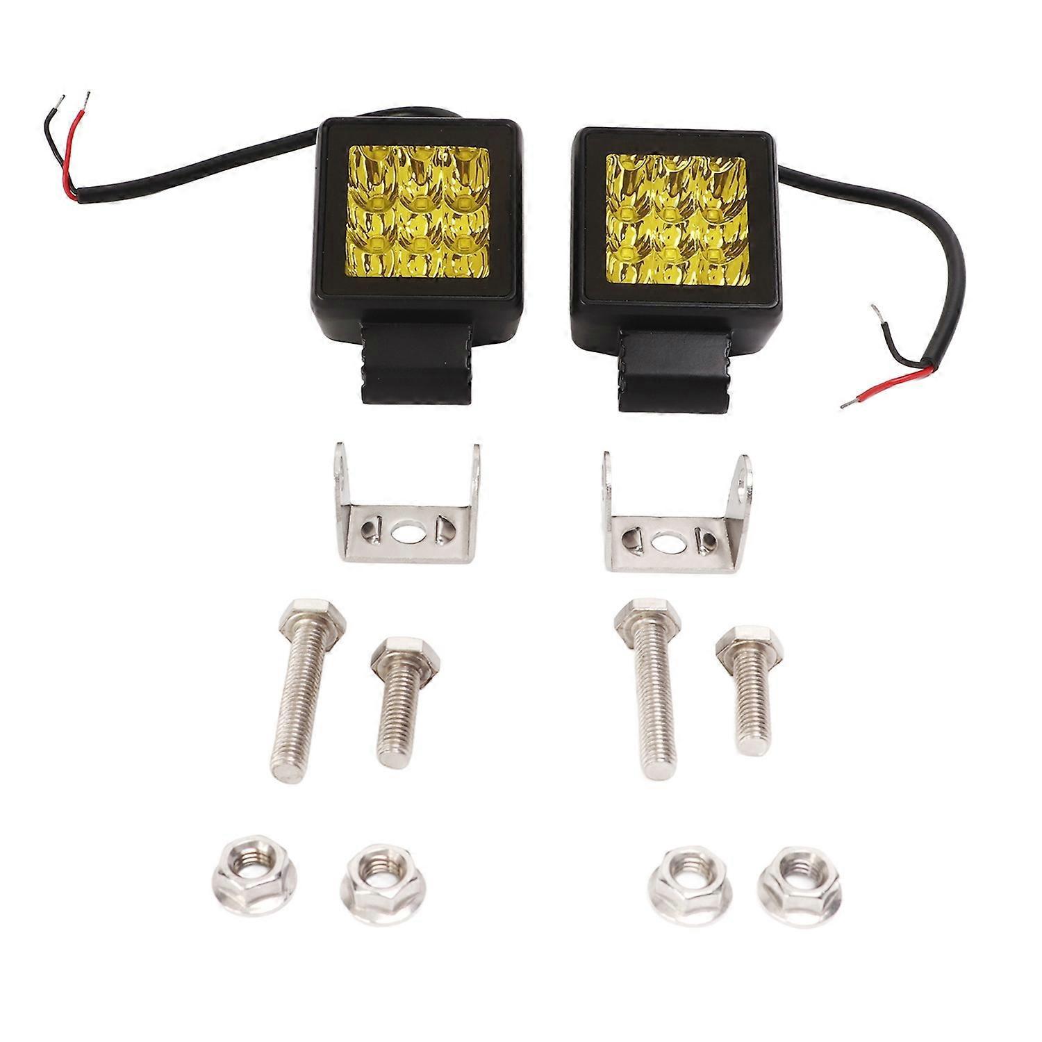 2-zoll-led-pod-scheinwerfer, 9–30 V, 27 W, Wasserdicht, Superhell, Offroad-scheinwerfer, Nebelscheinwerfer Für Atv, Utv, Suv Usw.
