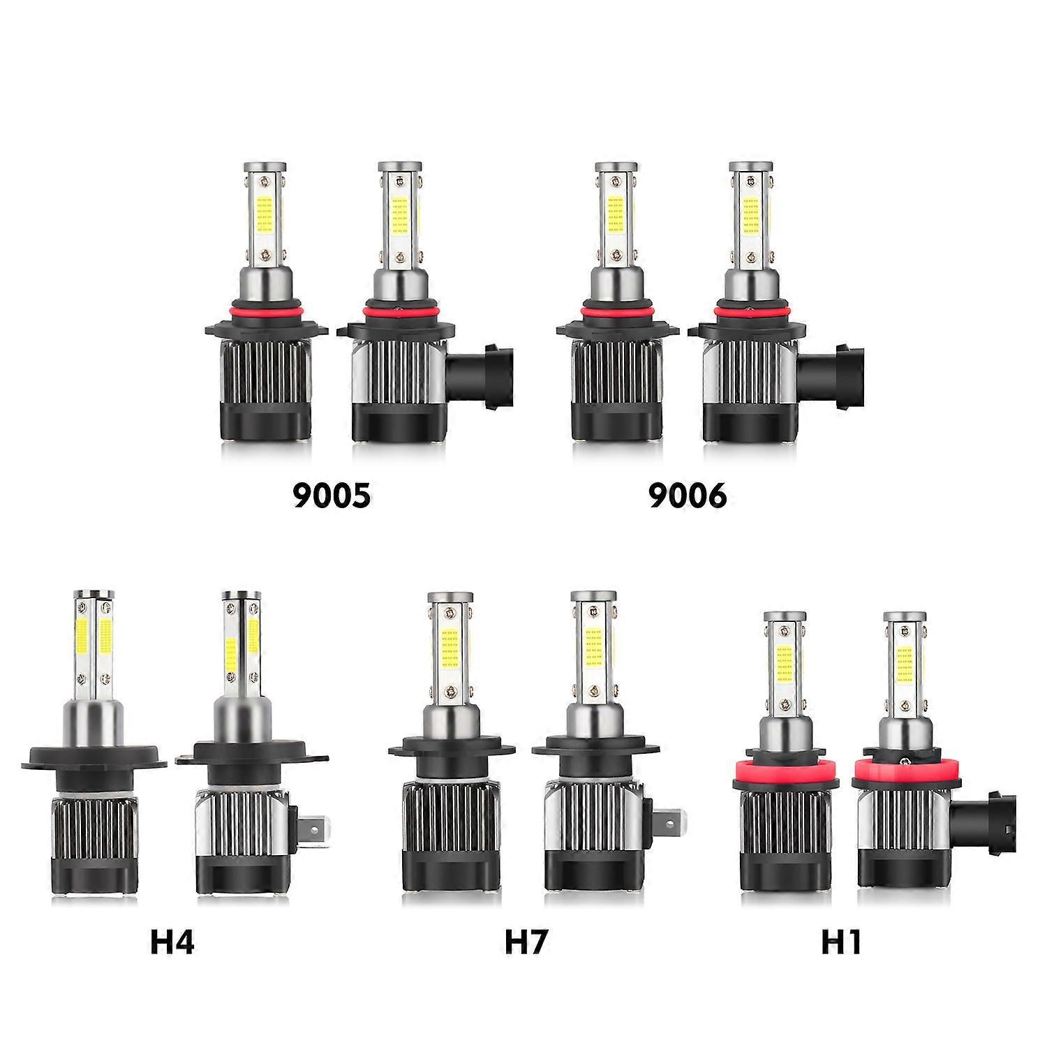 Stück Ip68 Wasserdichte Led-autoscheinwerferlampen, Led-fahrlicht-komplettset H8h9h11 50
