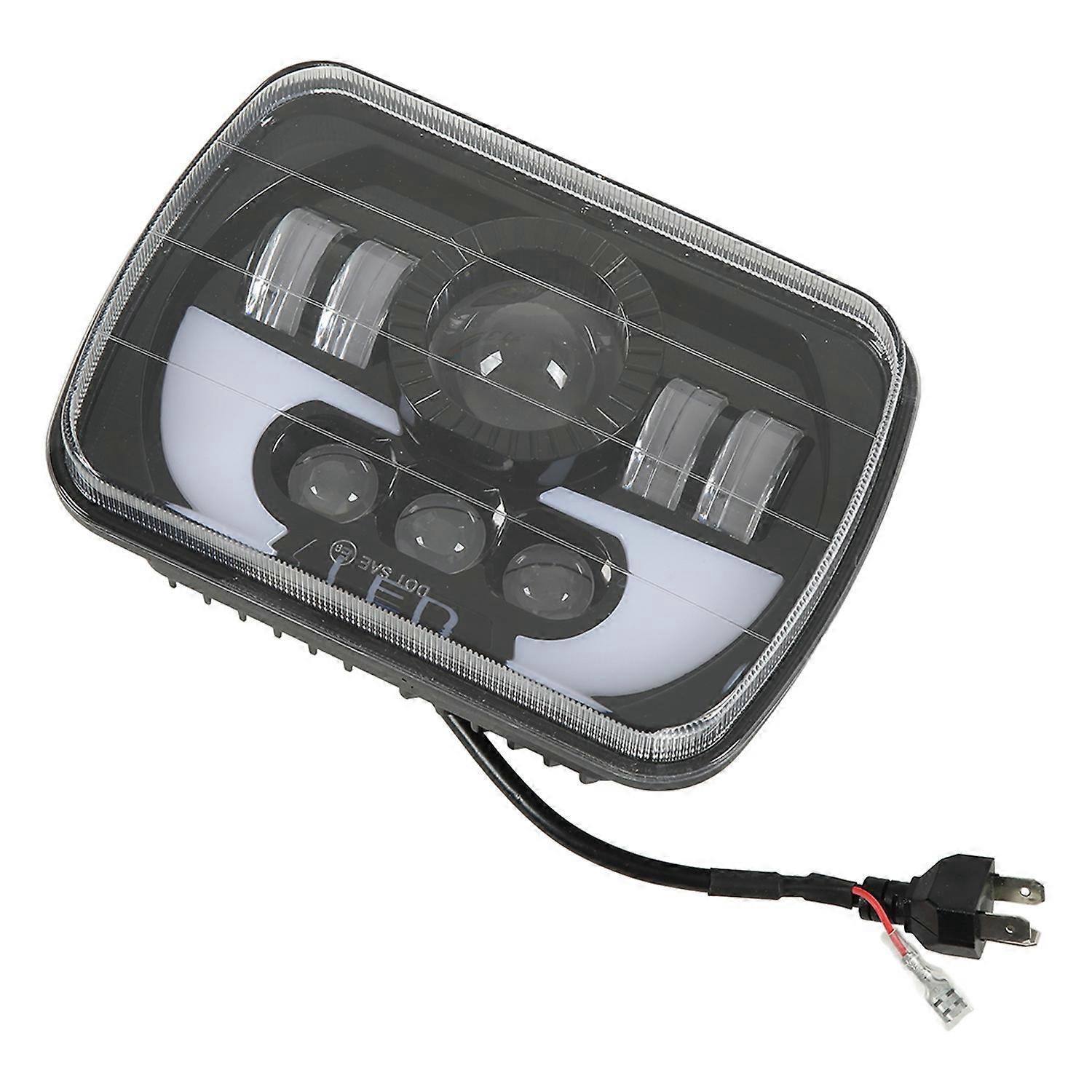 5x7 Zoll Quadratischer Led-scheinwerfer, 90 W, Fern- Und Abblendlicht, Ip67 Wasserdicht, Für Auto Und Motorrad
