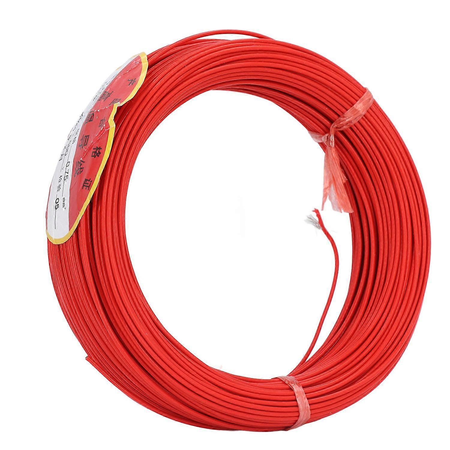 0,75 Mm² Induktionsschleifen-detektorspule, Sauerstofffreier Kupferdraht, Ptfe-ummantelung, Kabel Für Fahrzeug-induktionsschleifendetektor, 50 M, 60
