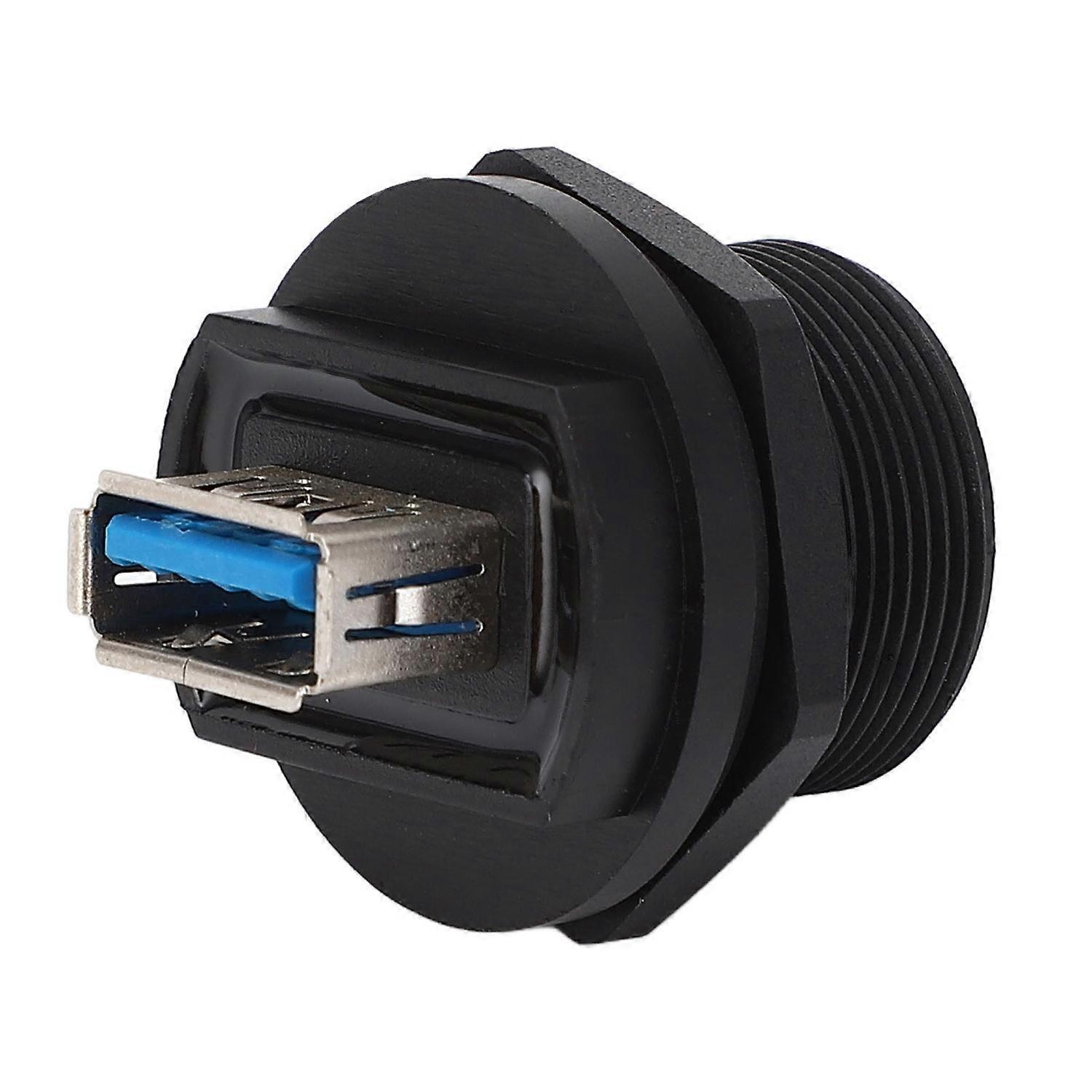 Doppelter Usb-3.0-anschluss (weiblich), Wasserabweisend, Mit Doppelgewinde, Rückseitig Verwendbar