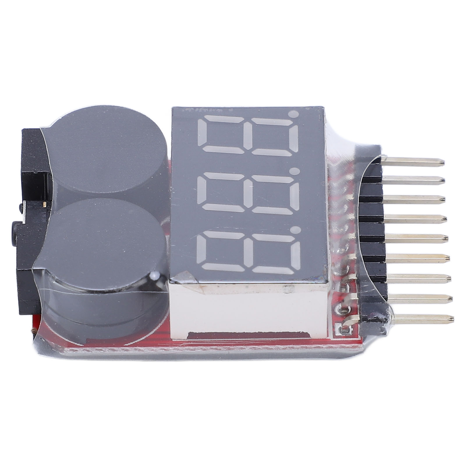 10-teiliges Set Mit Digitalem Lipo-akku-spannungsprüfer (1–8s) Und Unterspannungsalarm.