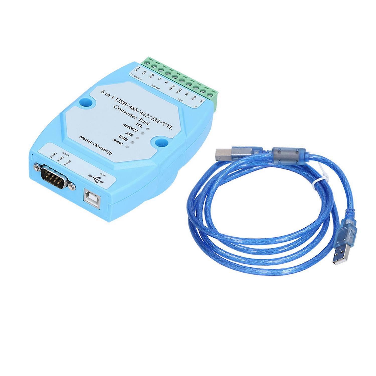Serielles Portmodul Isoliert 6‑in‑1 Ft232 Usb / 485/422/232 / Ttl-konverter Yn4561i
