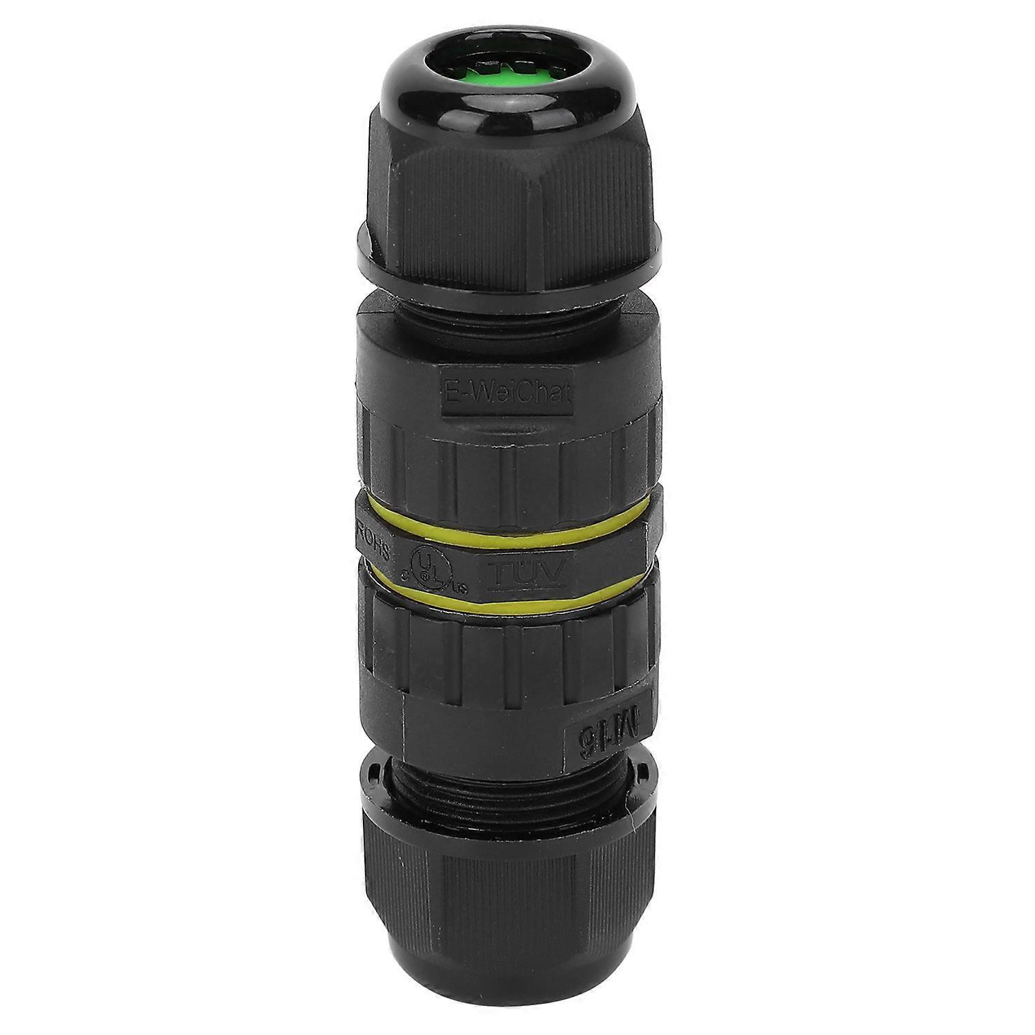 Wasserdichter 3-adriger Außenkabelverbinder M16-3p Ip68 0,5–1,5 Mm² 7–10 Mm