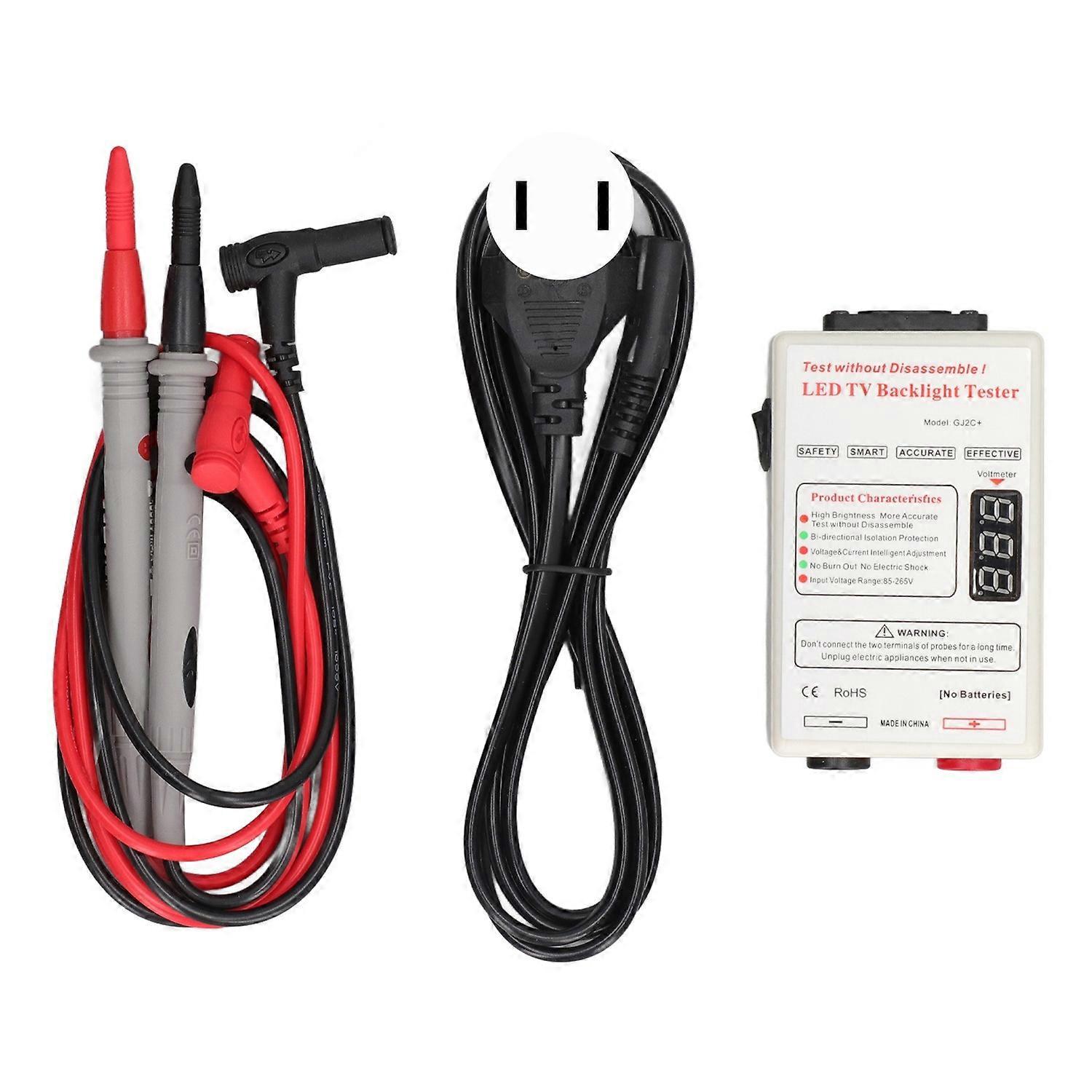 Led-lichttester, Kostenloser Bildschirmausbau, Sanftanlauf, Tragbarer Tv-hintergrundbeleuchtungstester Für Reparaturen (85 V–265 V)