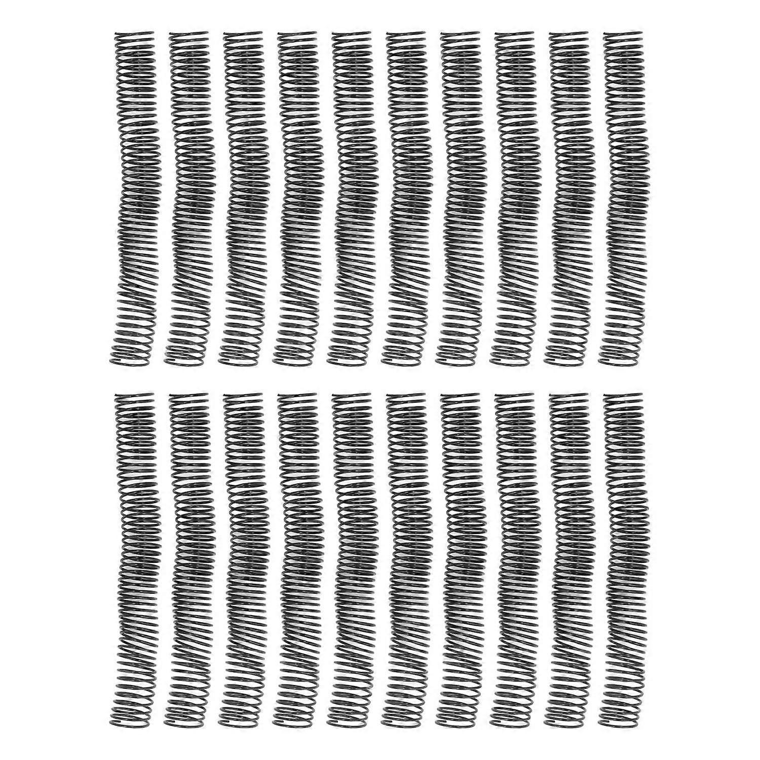 20 Stück Kunststoff-spiralbindungen, 32 Mm Durchmesser, 48 Zähne, 4:1 Teilung, Kapazität: 280 Blatt