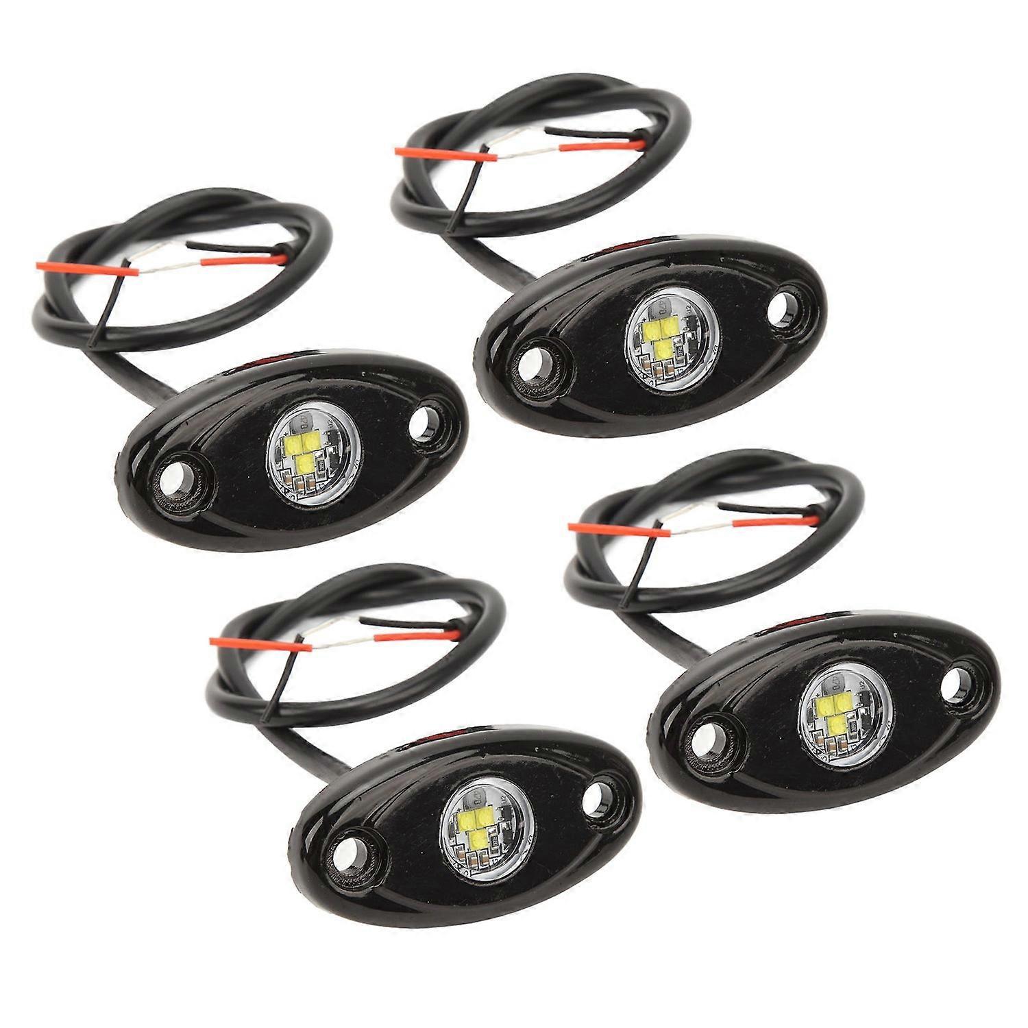 4er-pack Unterbodenbeleuchtung Für Fahrzeuge, 9–32 V, 9 W, Helles, Weißes Licht, Gute Wärmeableitung, Geeignet Für Lkw, Atv, Utv, Suv Und Geländewagen.
