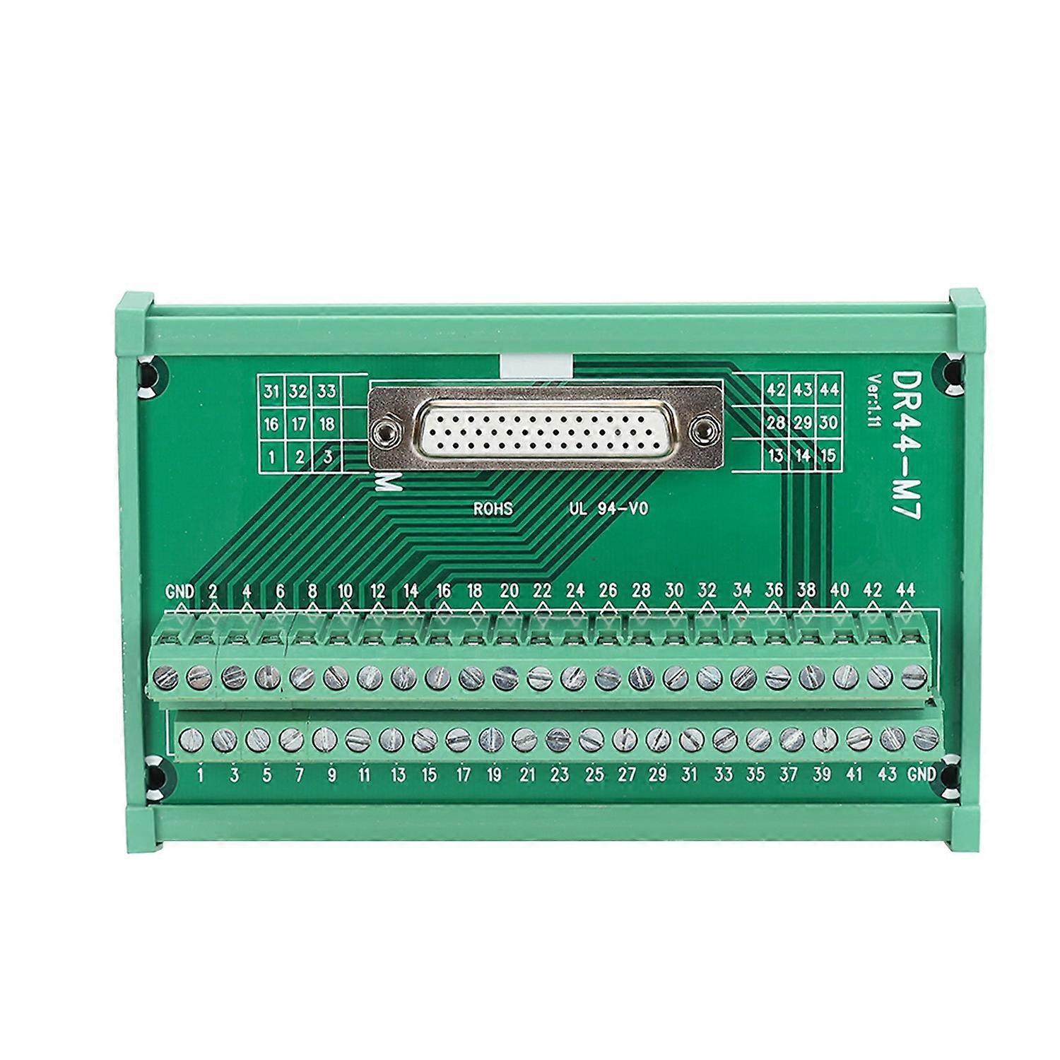 Klemmenblock-buchsenleisten-schnittstellenstecker-breakout-board-modul Dc 60v Dr44‐m7