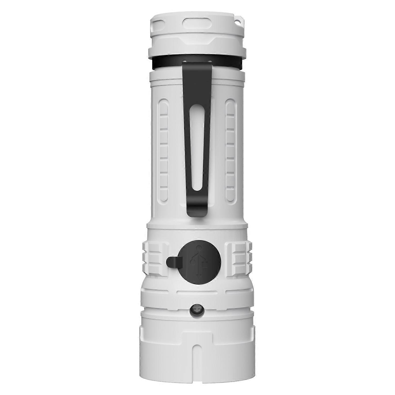 Tragbare Mini-led-taschenlampe, Wiederaufladbar, Helles Flutlicht, Leicht, Typ-c-ladegerät