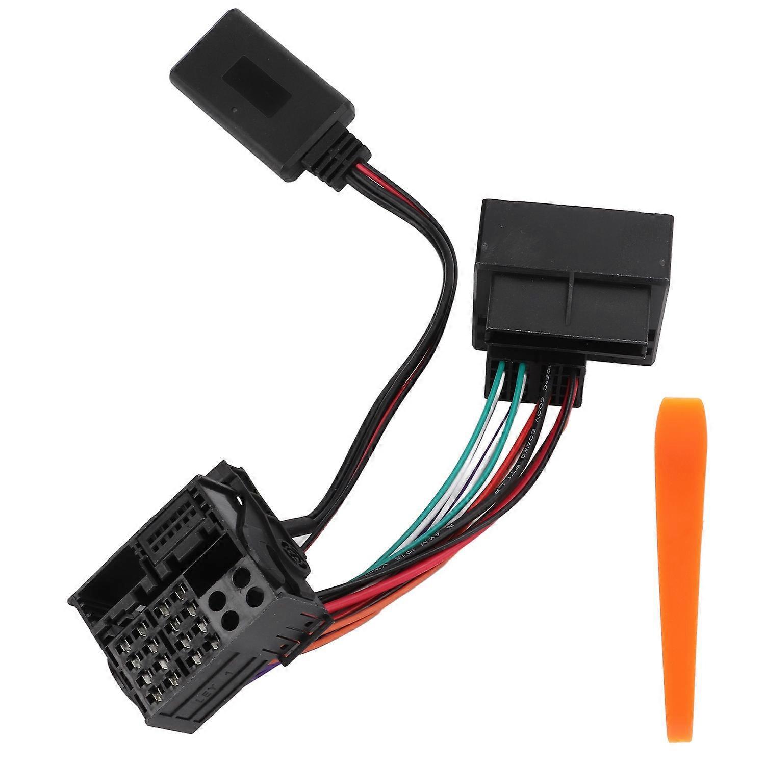 Bluetooth 5.0 Audio-adapter Mit Aux-kabel Und Komplettem Kabelbaum Als Ersatz Für Opel Agila Cd70 Cd30 Cdc