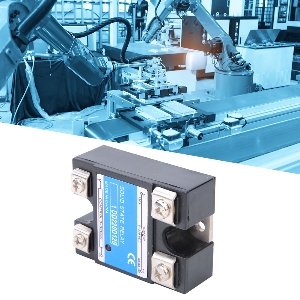 Halbleiterrelais Dc Dc Ssr Eingang 3-32vdc Last 5-220vdc Steuerrelais (120a)