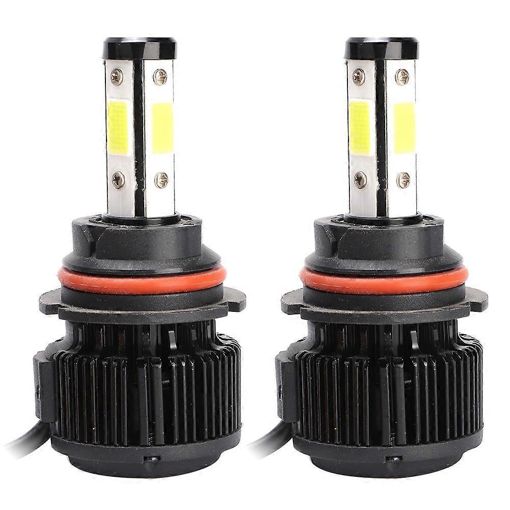 Stück 9007 Led-autoscheinwerferlampen 6000k Kaltweiß Fern-/abblendlicht Umrüstsatz