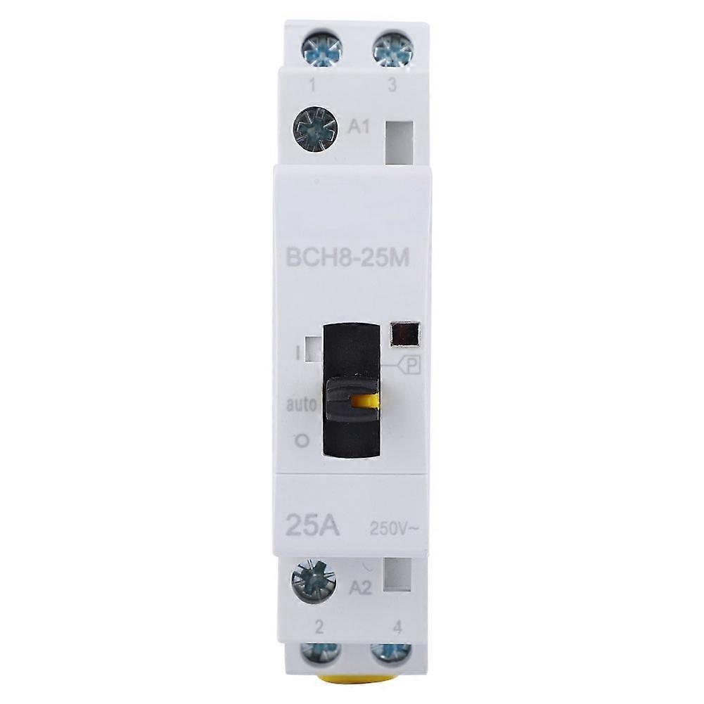 Haushalts-wechselstrom-schütz Bch8-25m Mit Manueller Funktion 2p25a 24v2no