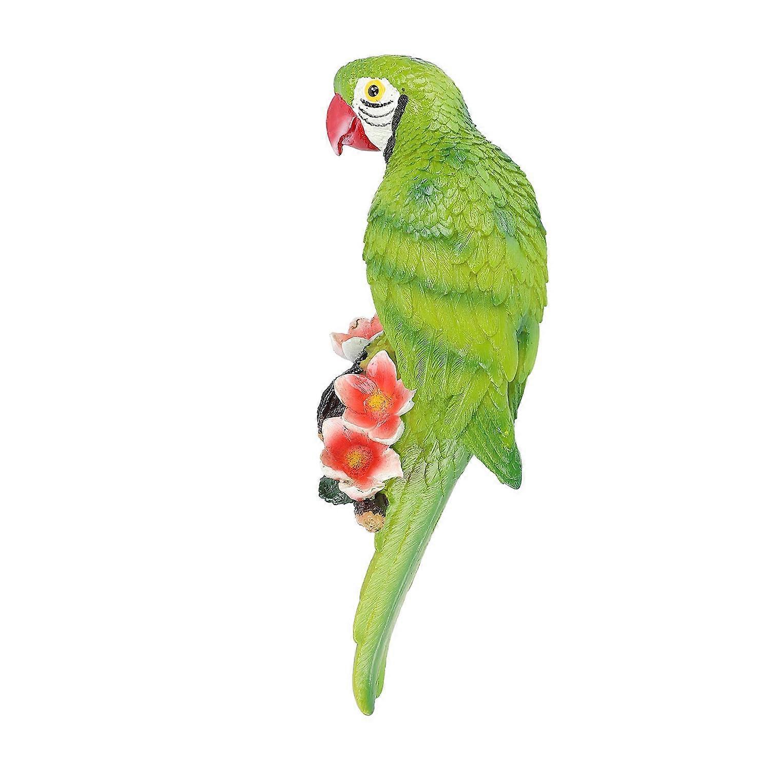 Hängende Papageien-skulptur, Dekorative Realistische Papageien-gartenfiguren, Niedliche Tropische Vogel-dekoration