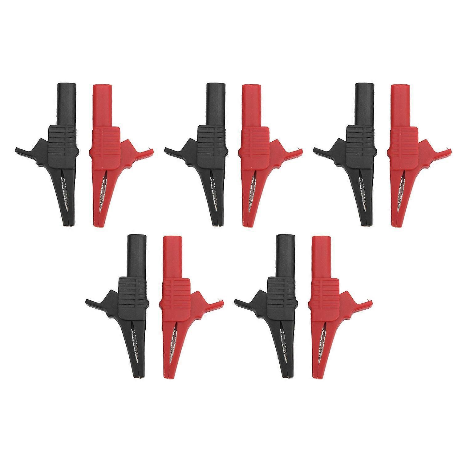 J.60039 Sicherheitsprüfklemme Batterieprüfclip Mit 4-mm-bananenstecker Für Elektronische Instrumente Industrie