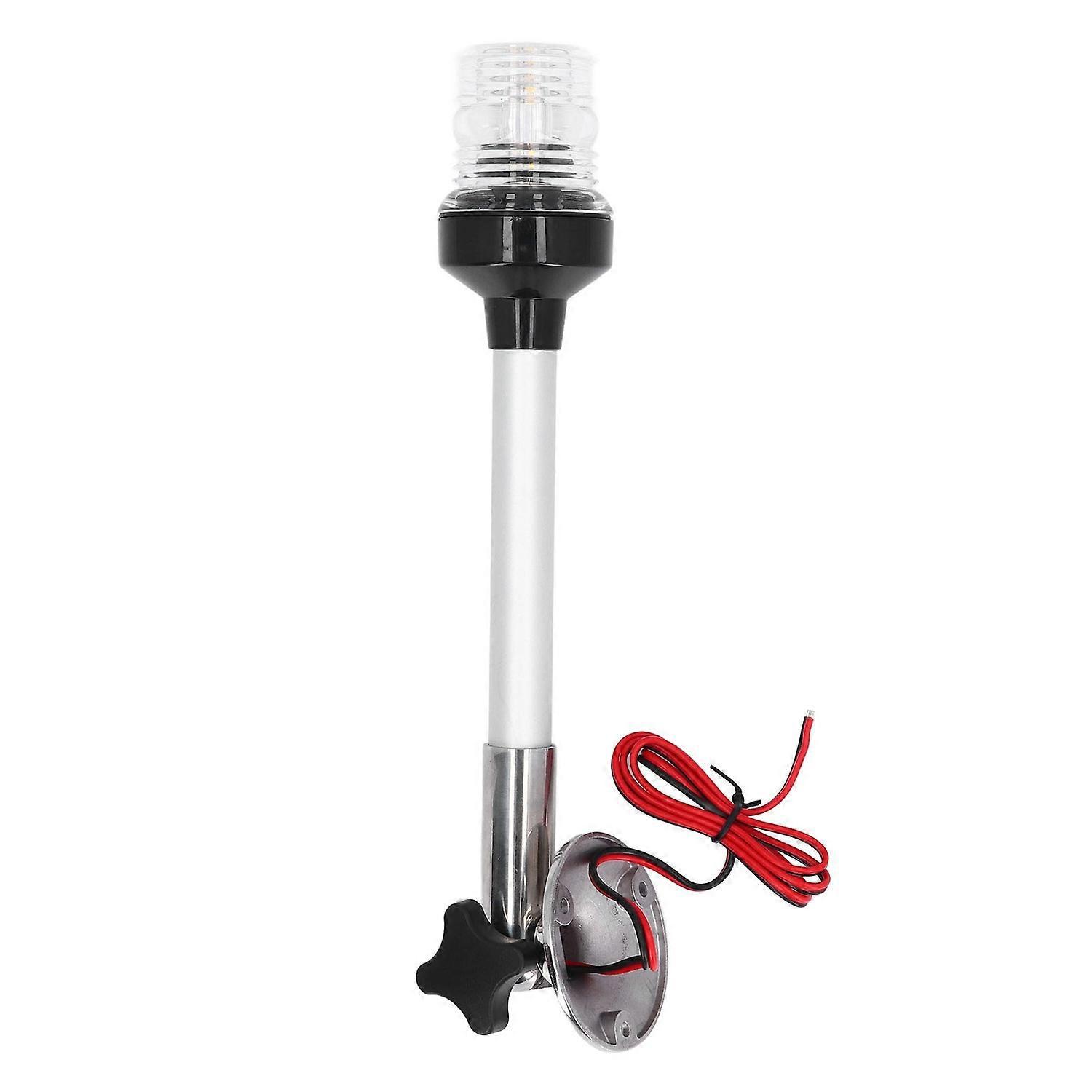 12-zoll-led-heckleuchte (12–24 V Dc), Klappbar, 2 Seemeilen Sichtweite, Ip66 Wasserdicht, Navigationsanker