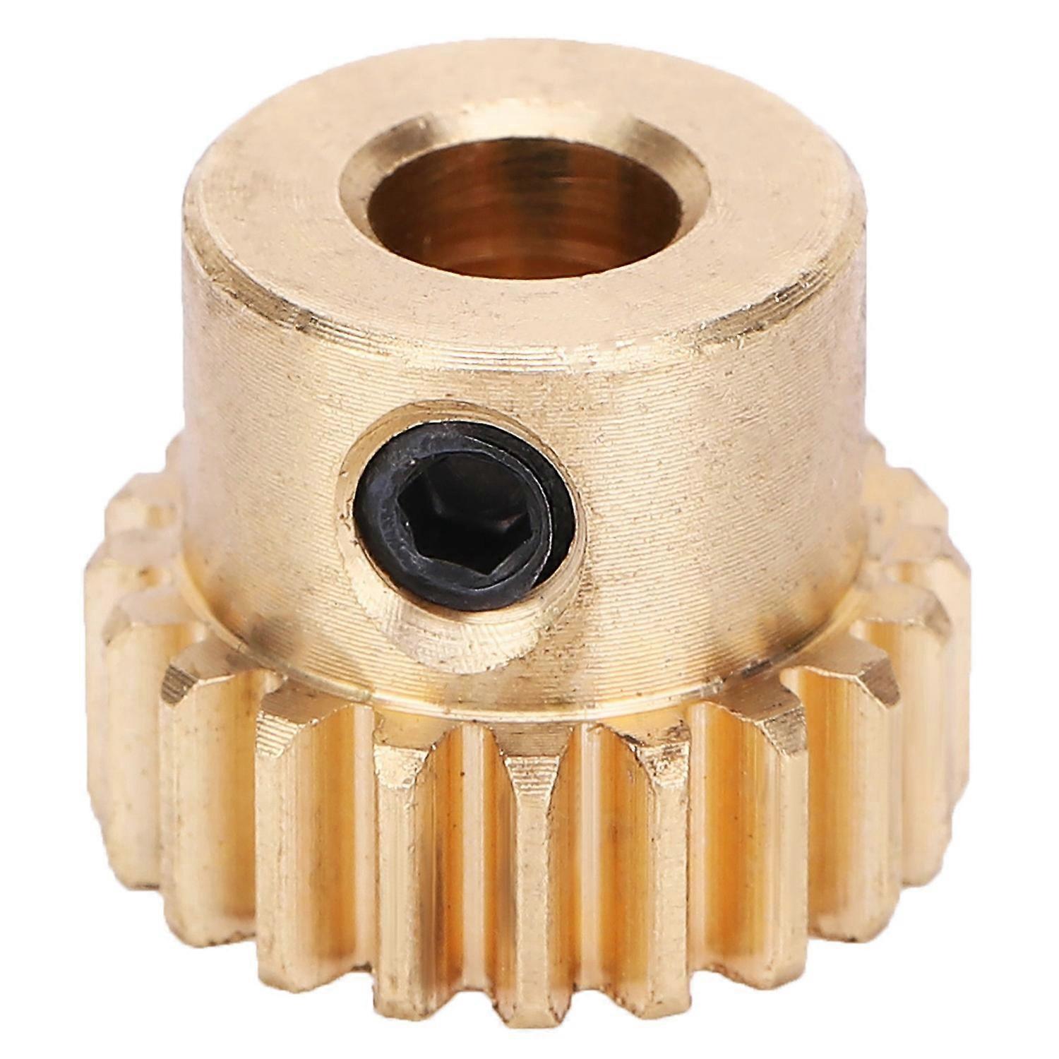 4304‑0006‑0020 Messingzahnrad, 20 Zähne, 6 Mm Rundloch, Modul 0,8, Teile Für Industrieroboter