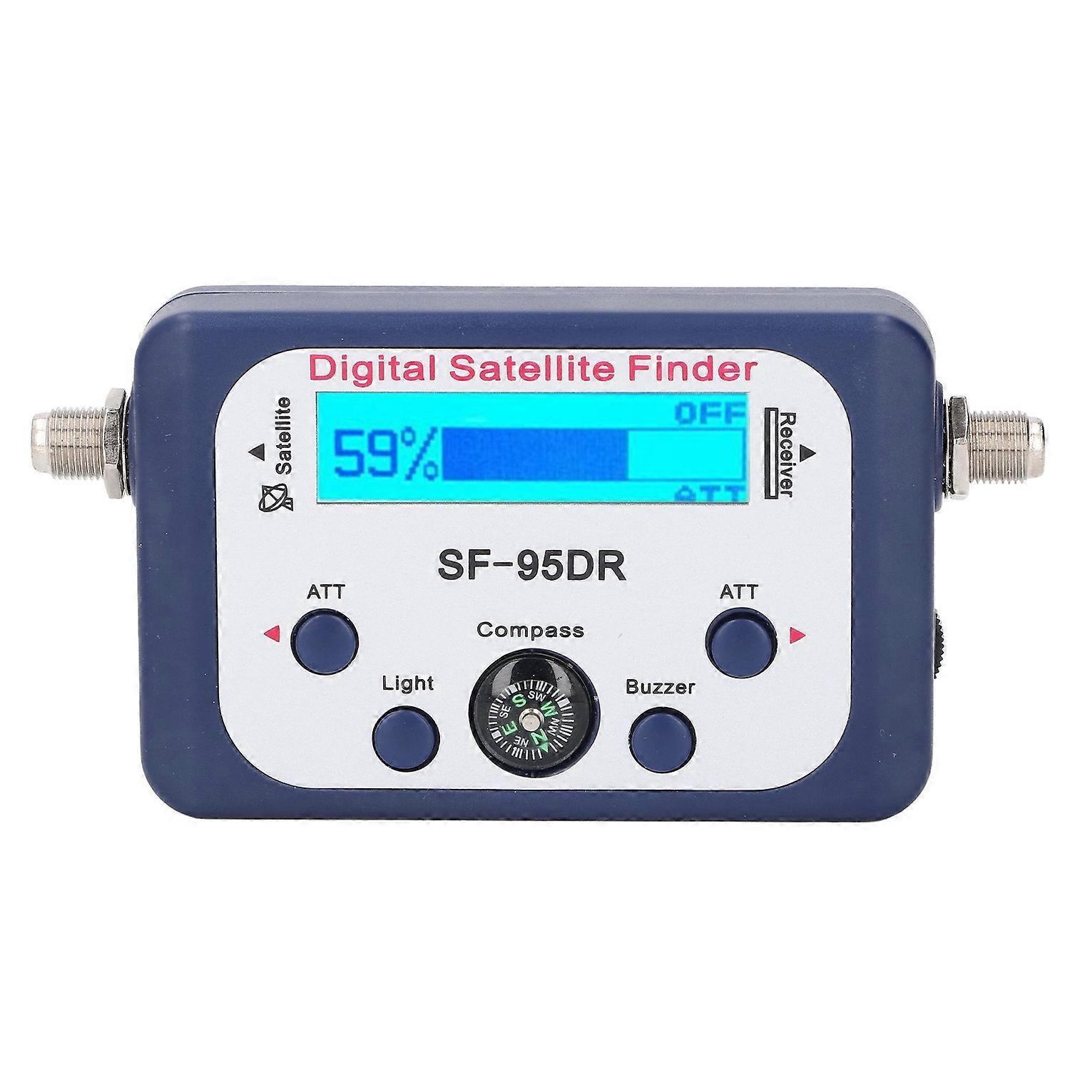 Digitaler Satellitensignalfinder 950–2150 Mhz, Lcd-display Mit Hintergrundbeleuchtung, Tragbarer Satellitenfinder