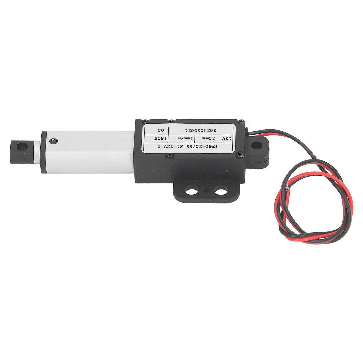 Elektrischer Linearantrieb 20 Mm Hub 150 N Ipx4 Linearantriebsmotor Für Hausautomation Hebearbeiten