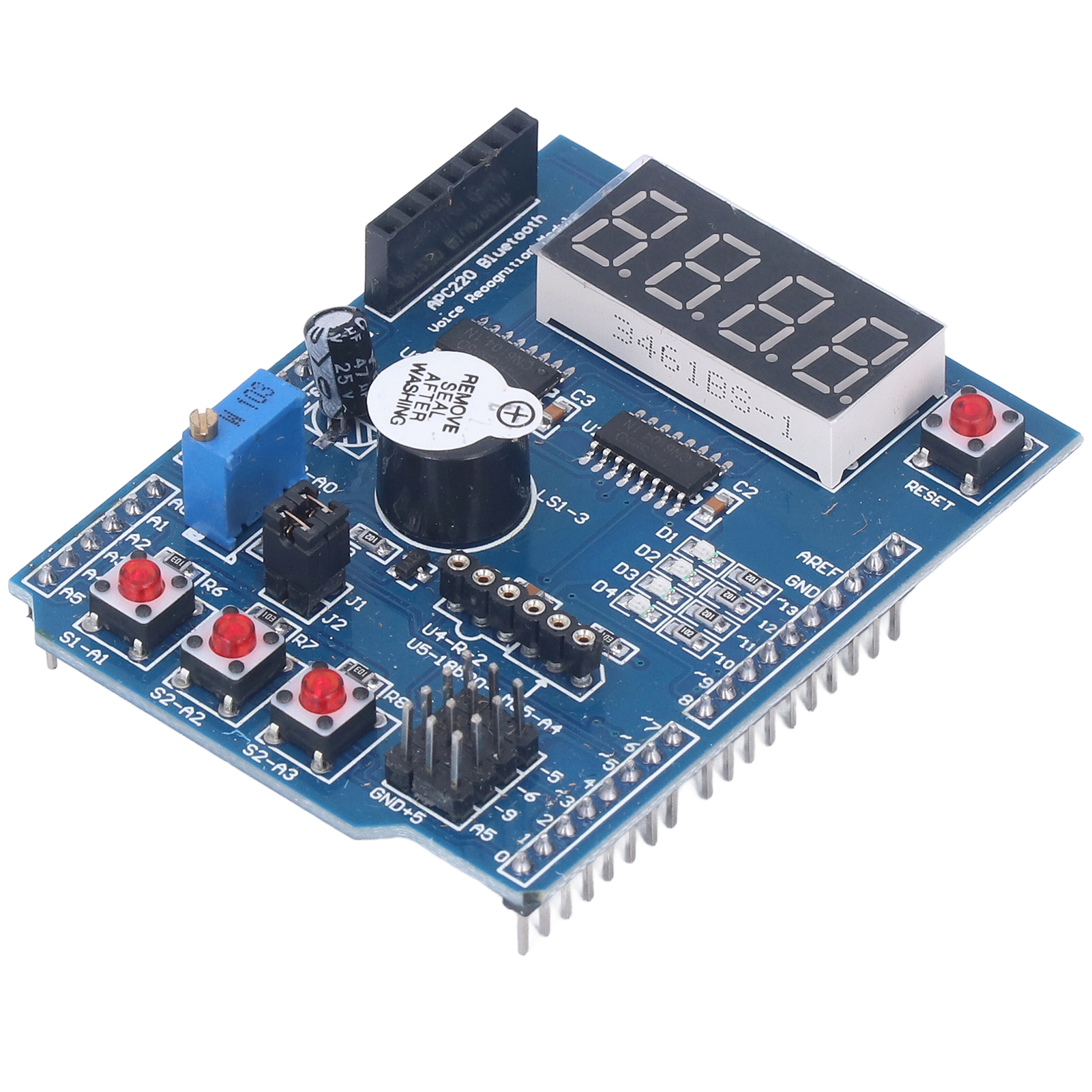 Xd-203 Mcu Multifunktions-erweiterungsplatine 4-stelliges Digitalanzeige-entwicklungsmodul
